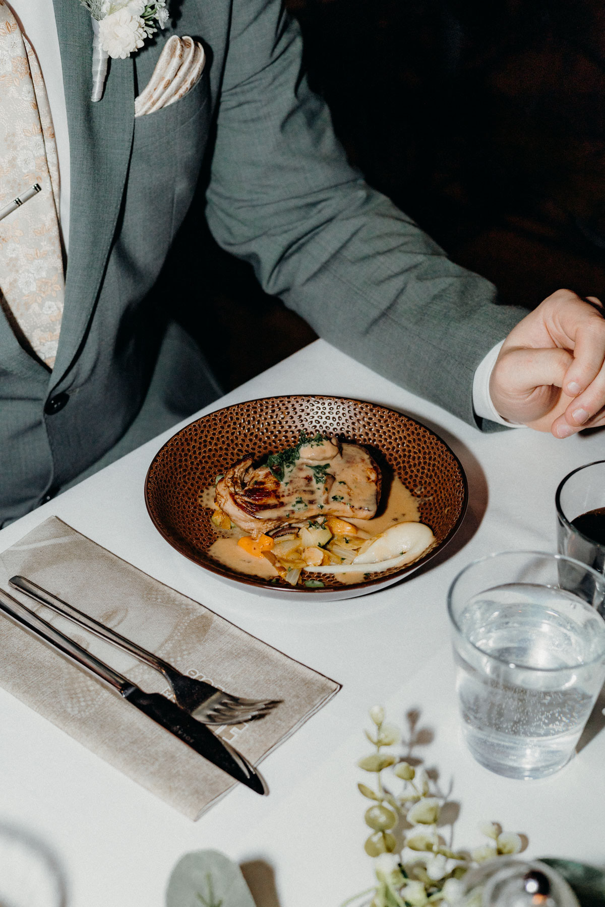 Wedding dinner - Nederlandse horecafotograaf van eten en drinken