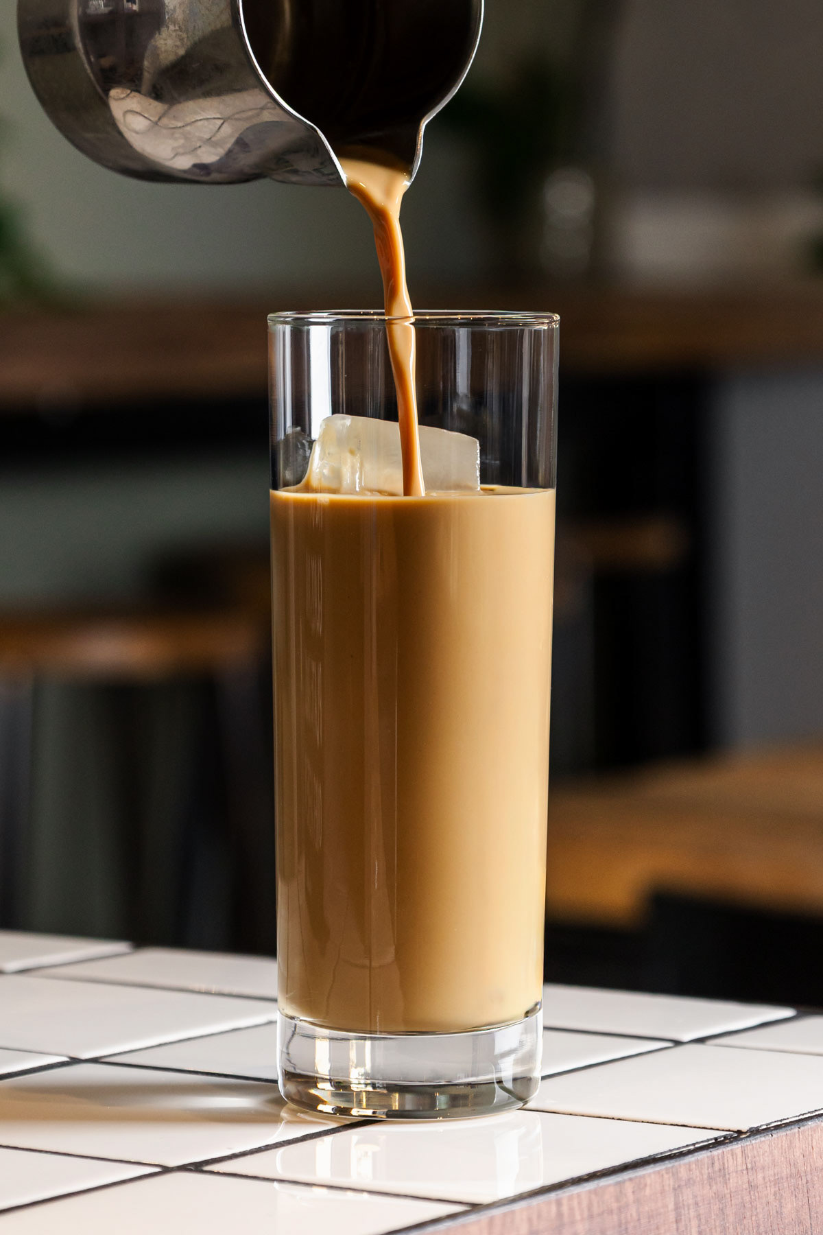 Menushoot voor een Amsterdamse café