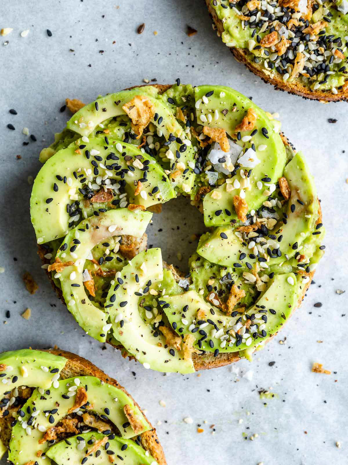 Avocado bagel - Jem Mantiri - food product photographer