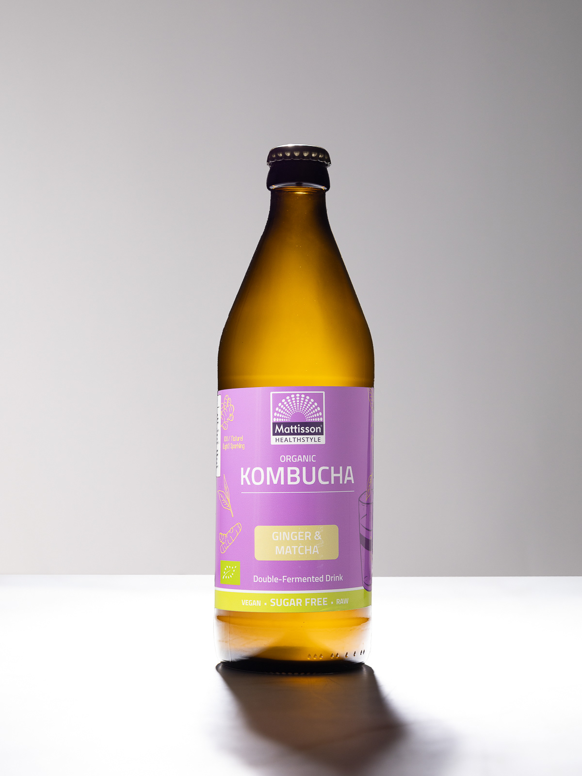 Kombucha bottle - Nederlandse foodfotograaf