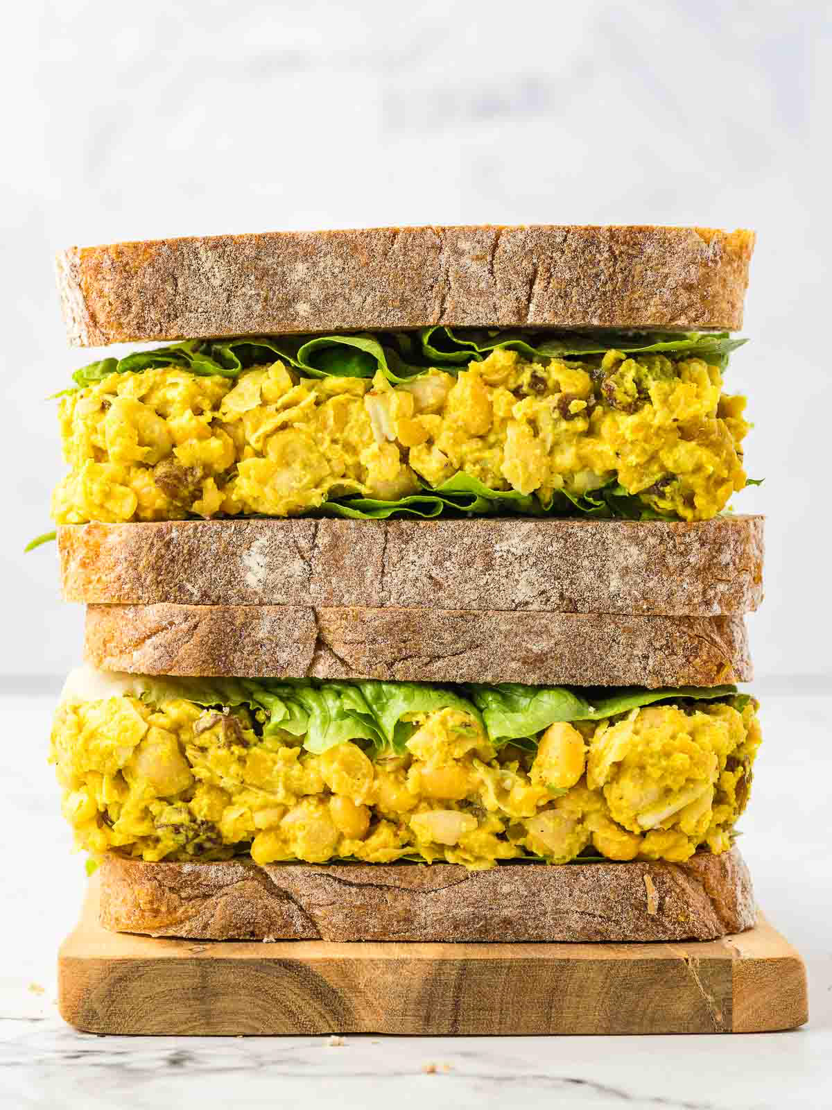 Vegan Chickpea Sandwich - Commercial Food Photographer
