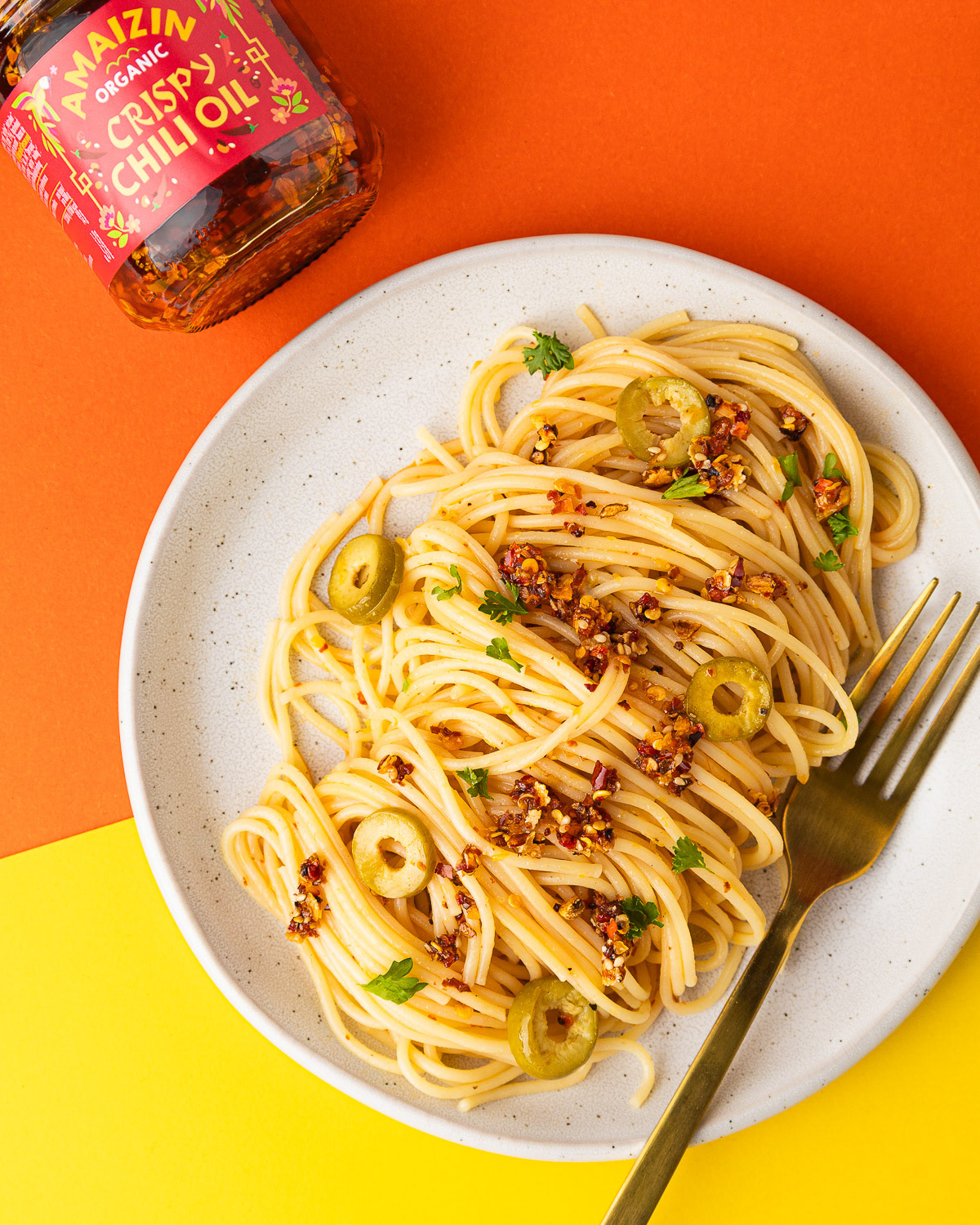 Chili oil pasta - Netherlands food stylist