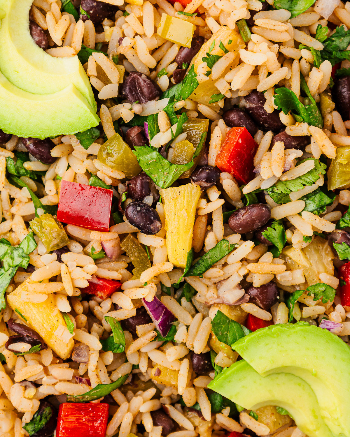 Black Bean and Pineapple Rice - Foodstylist Nederland