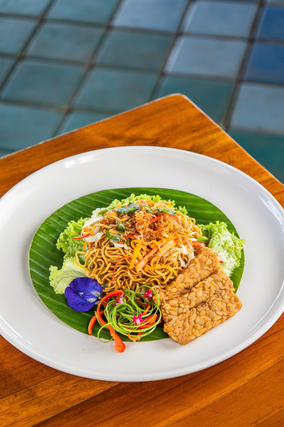 Mi goreng (fried noodles) menu photo.