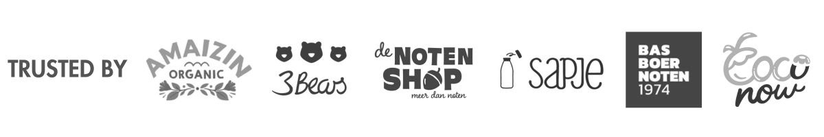 Eerdere klanten van een Nederlandse productfotograaf voor de voedings- en drankenindustrie: Amaizin organic, 3Bears, De Notenshop, Sapje, Bas Boer Noten en Coconow.