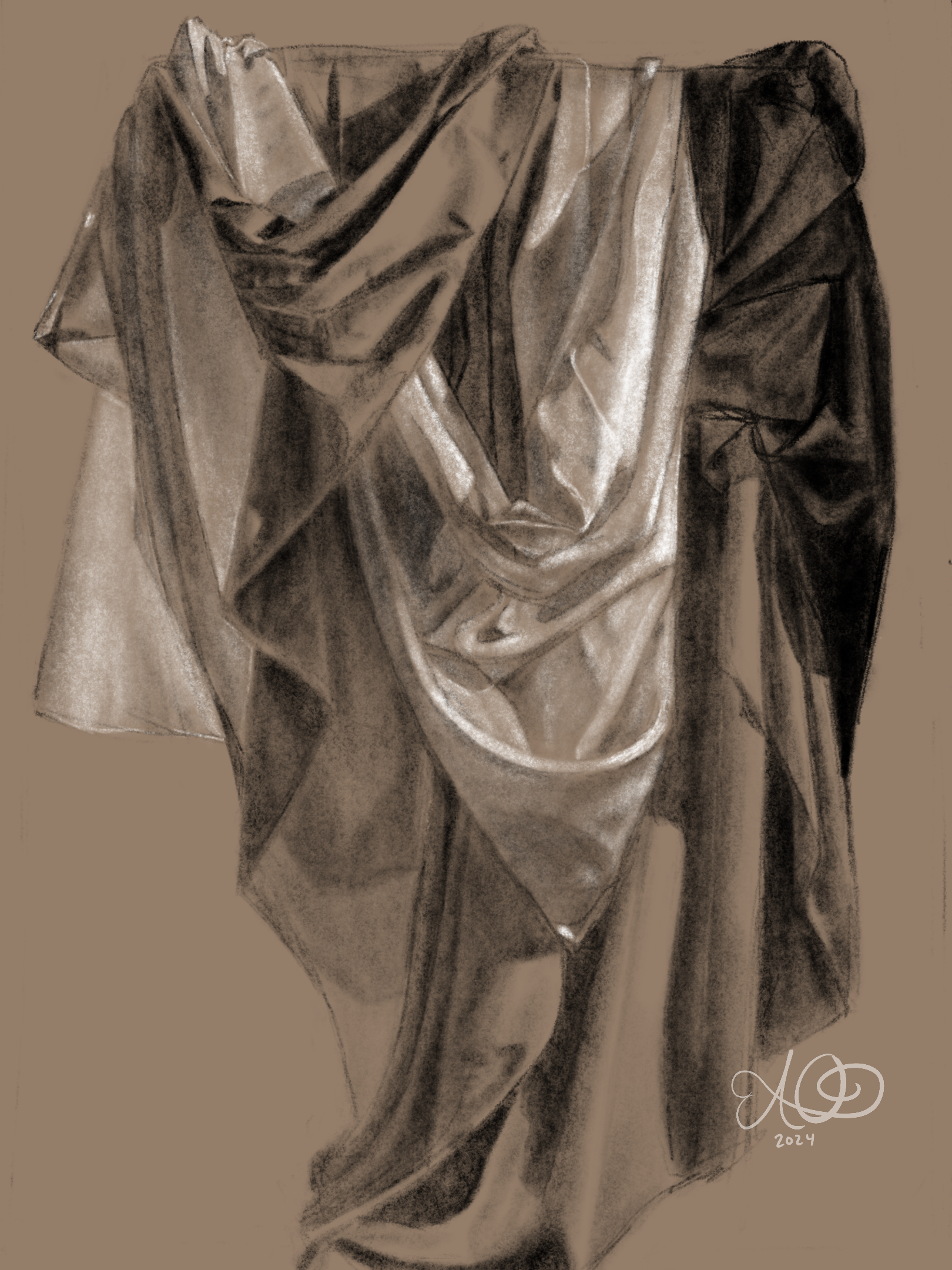 Digital drawing on Procreate