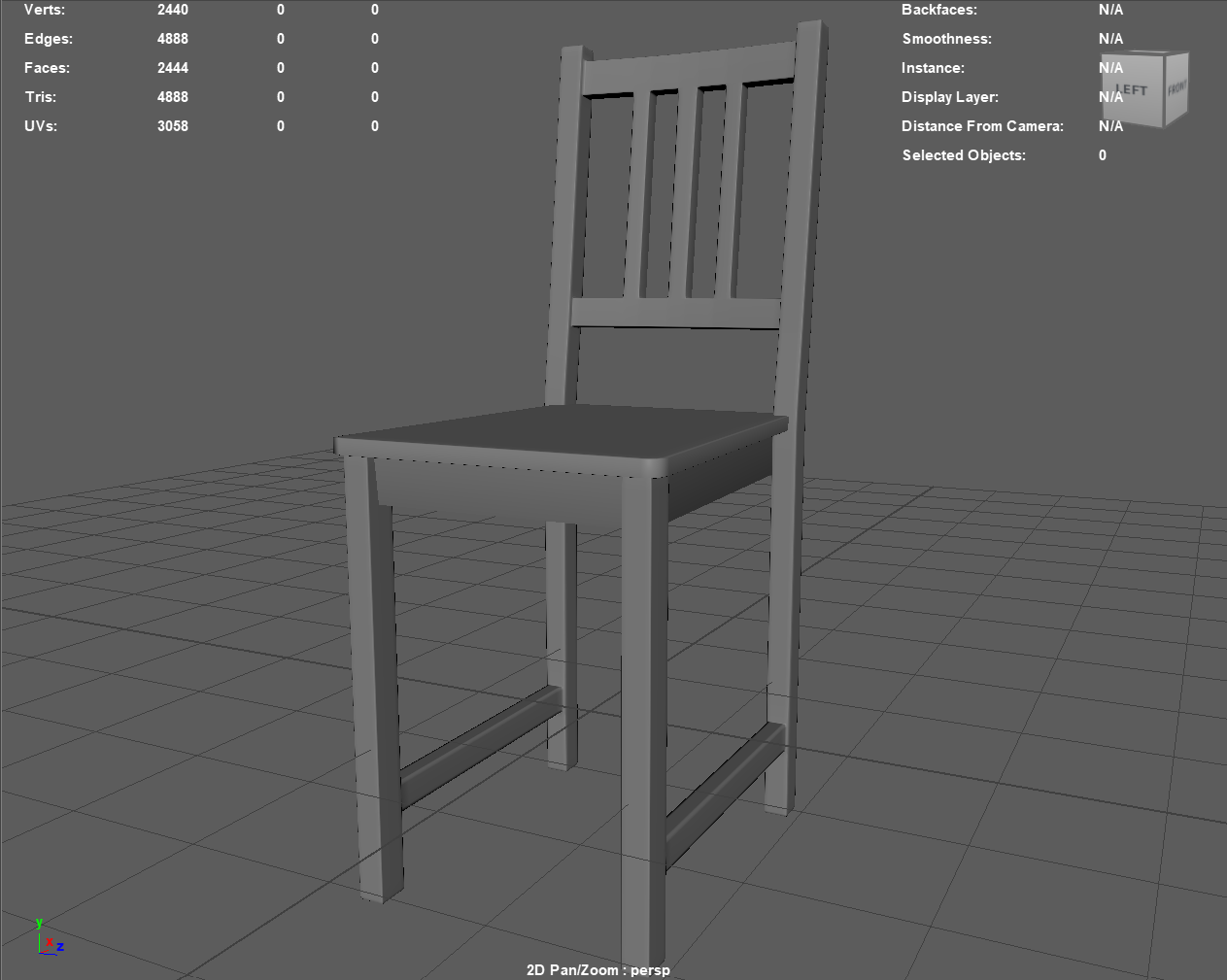 Chair Modeling Practice