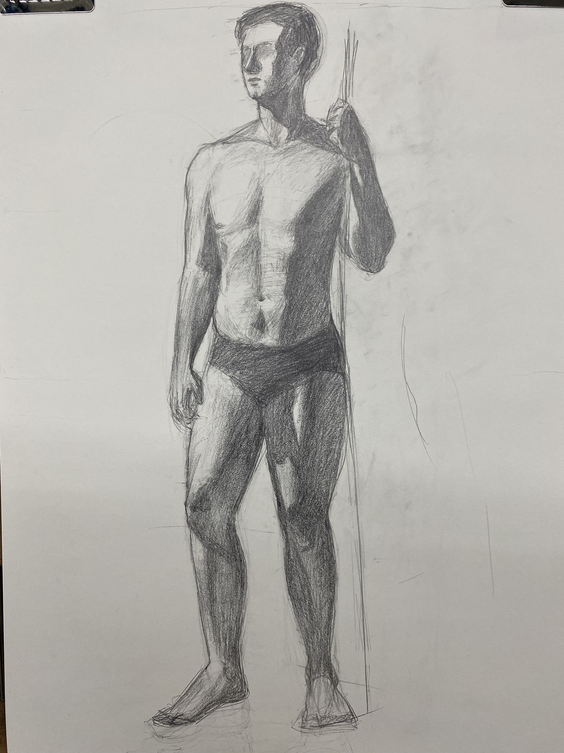 18 x 24 Graphite on White Drawing Paper