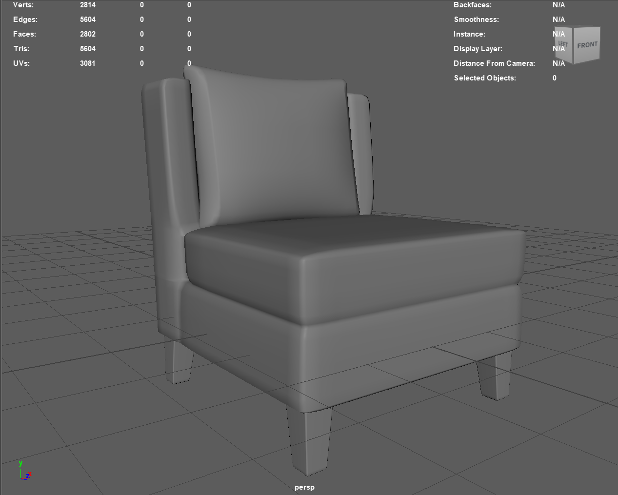 Chair Modeling Practice