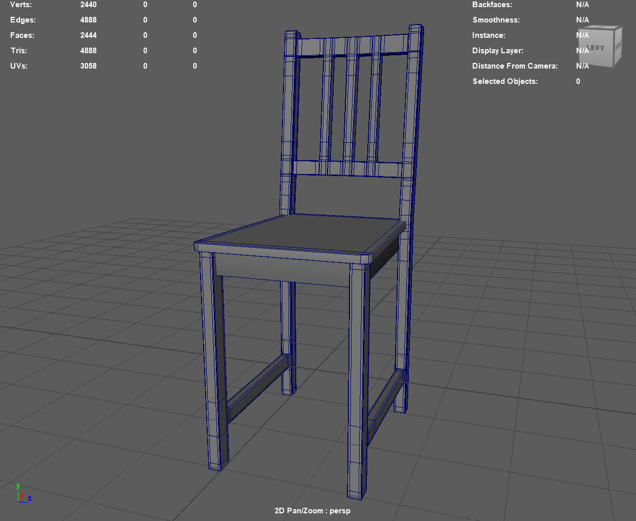 Chair Modeling Practice