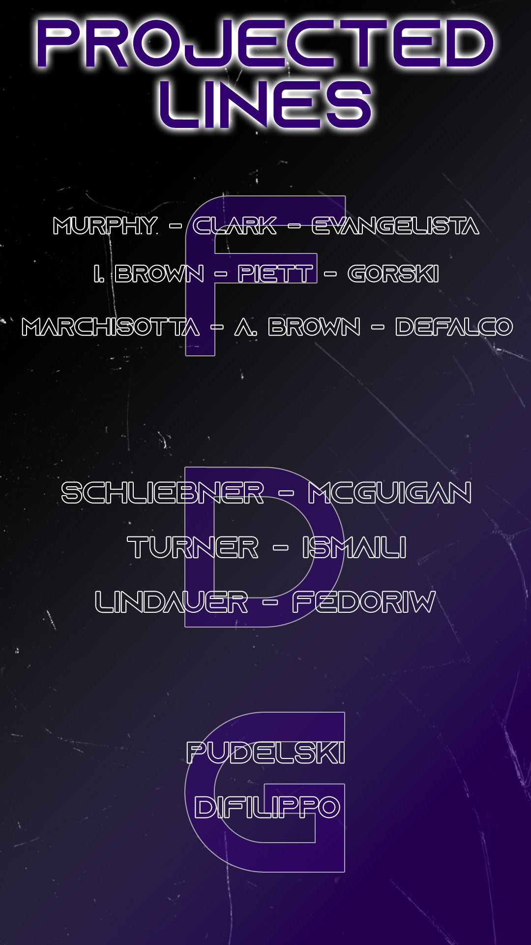 HPU D3 Lineup 2023-24