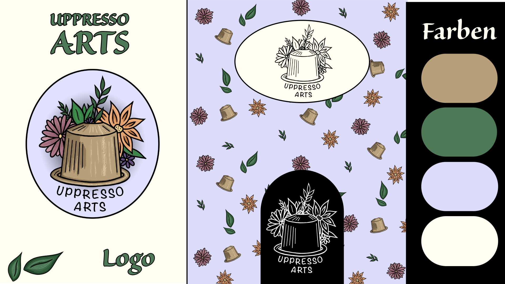 UPPRESSO ARTS Visual Identity