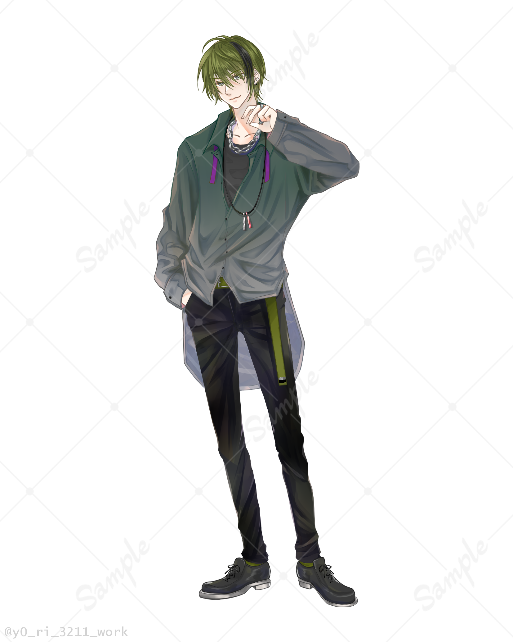 SKIMAご依頼 創作キャラクター立ち絵