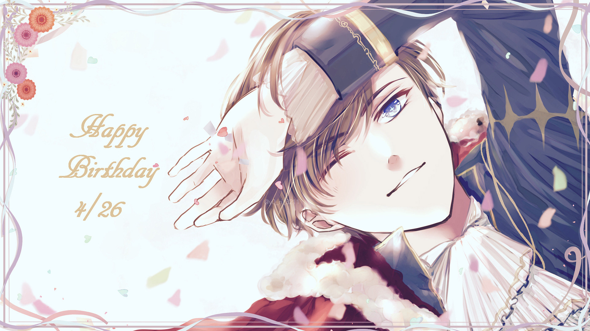 未定事件簿 左京さん誕生日絵