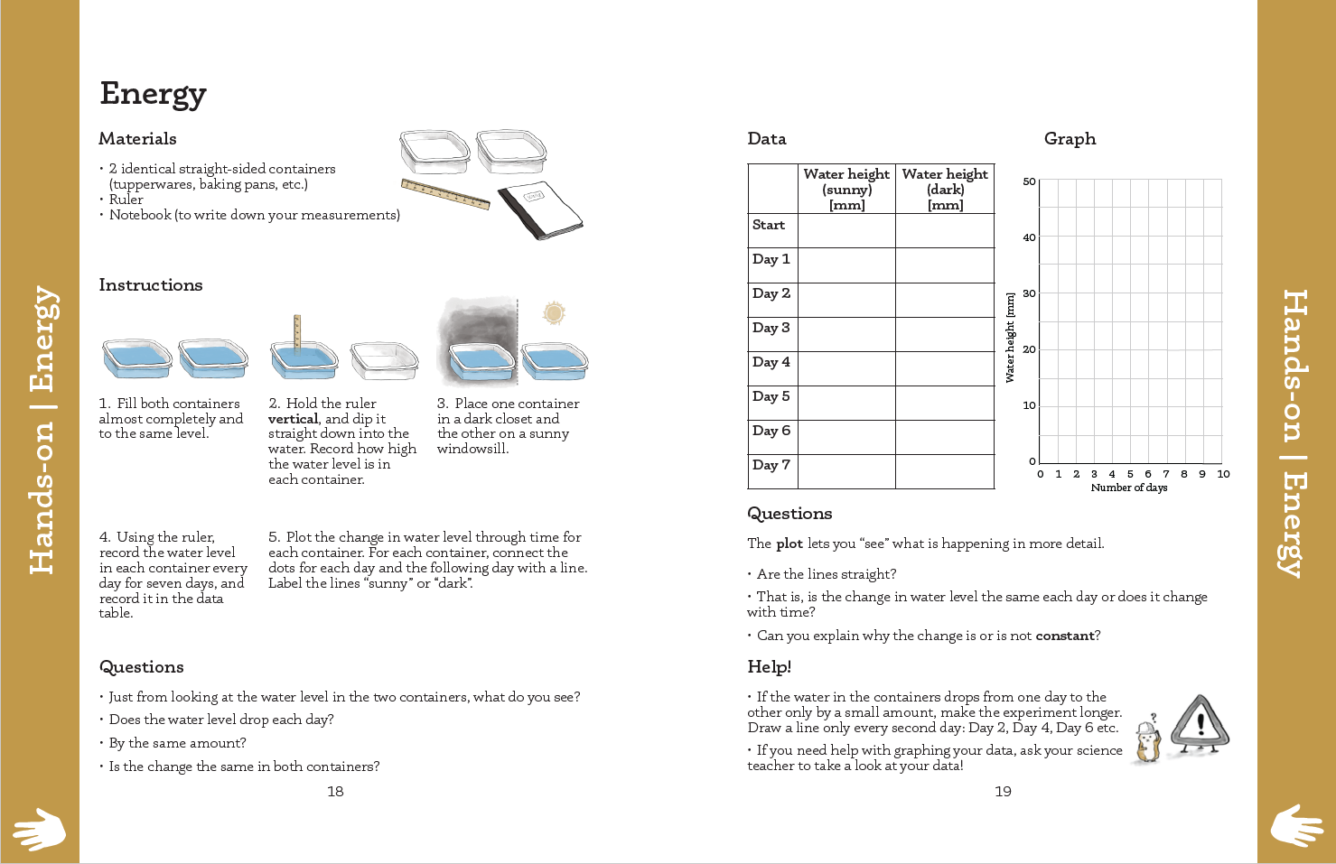 Each topic includes hands-on experiments that kids can try with easy-to-find household items.
