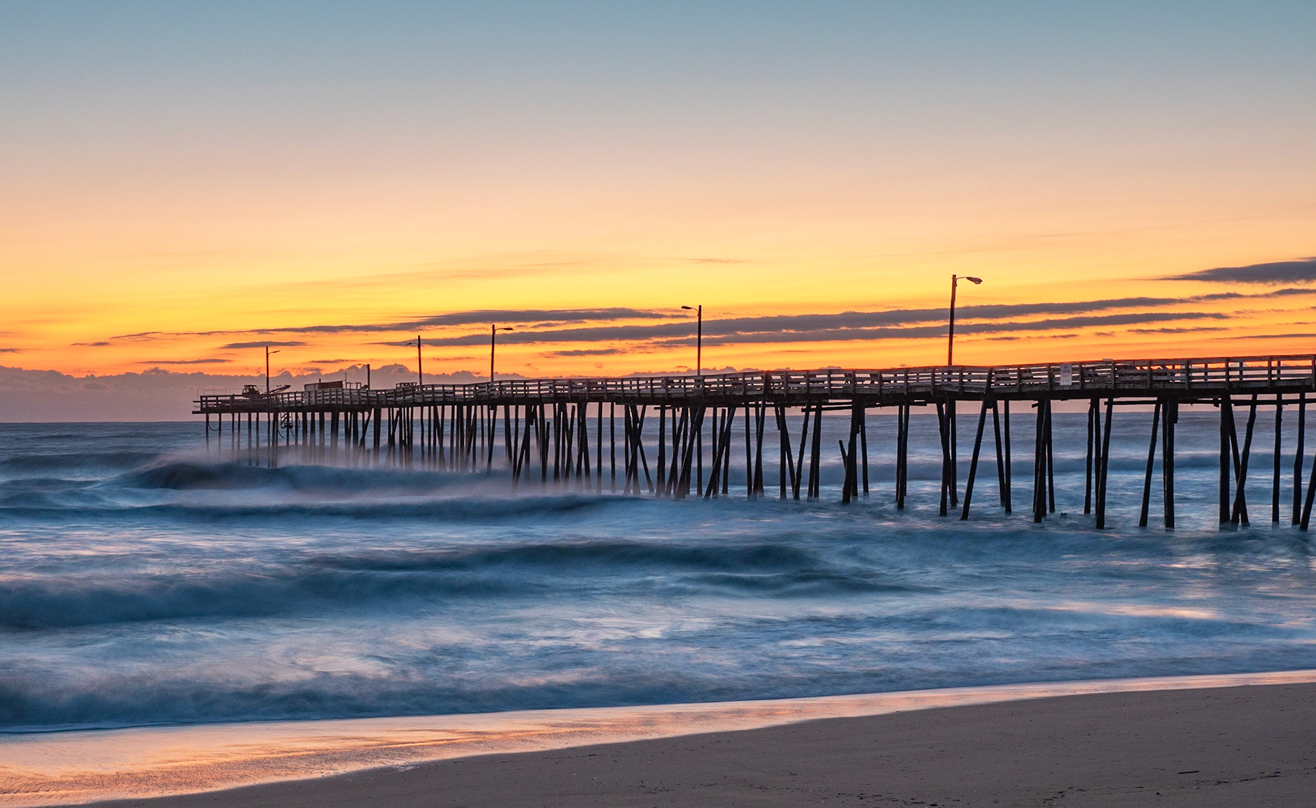 Sunrise at Nags Head Fishing Pier