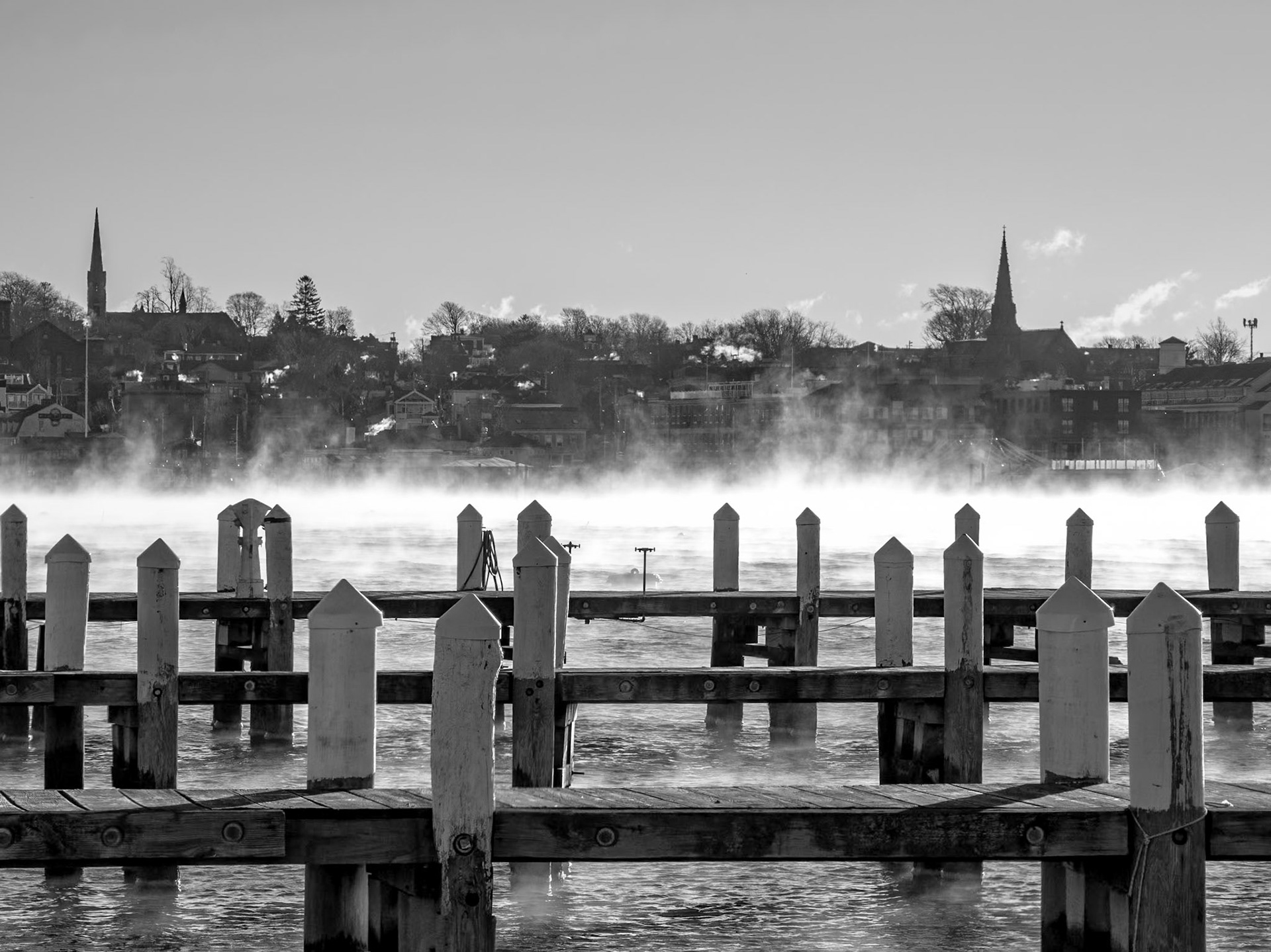 Sea Smoke in Newport Harbor