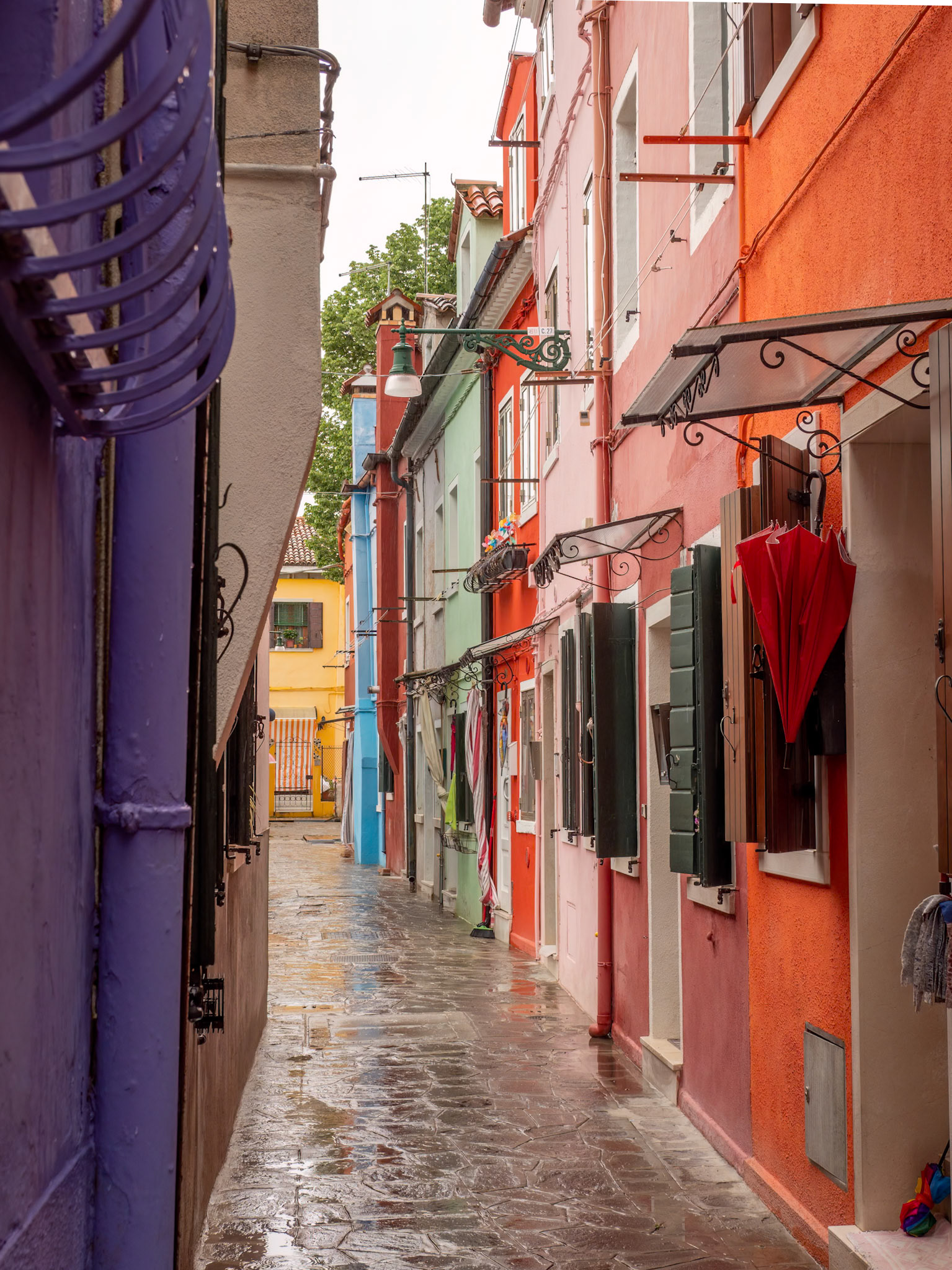 Hanging in Burano