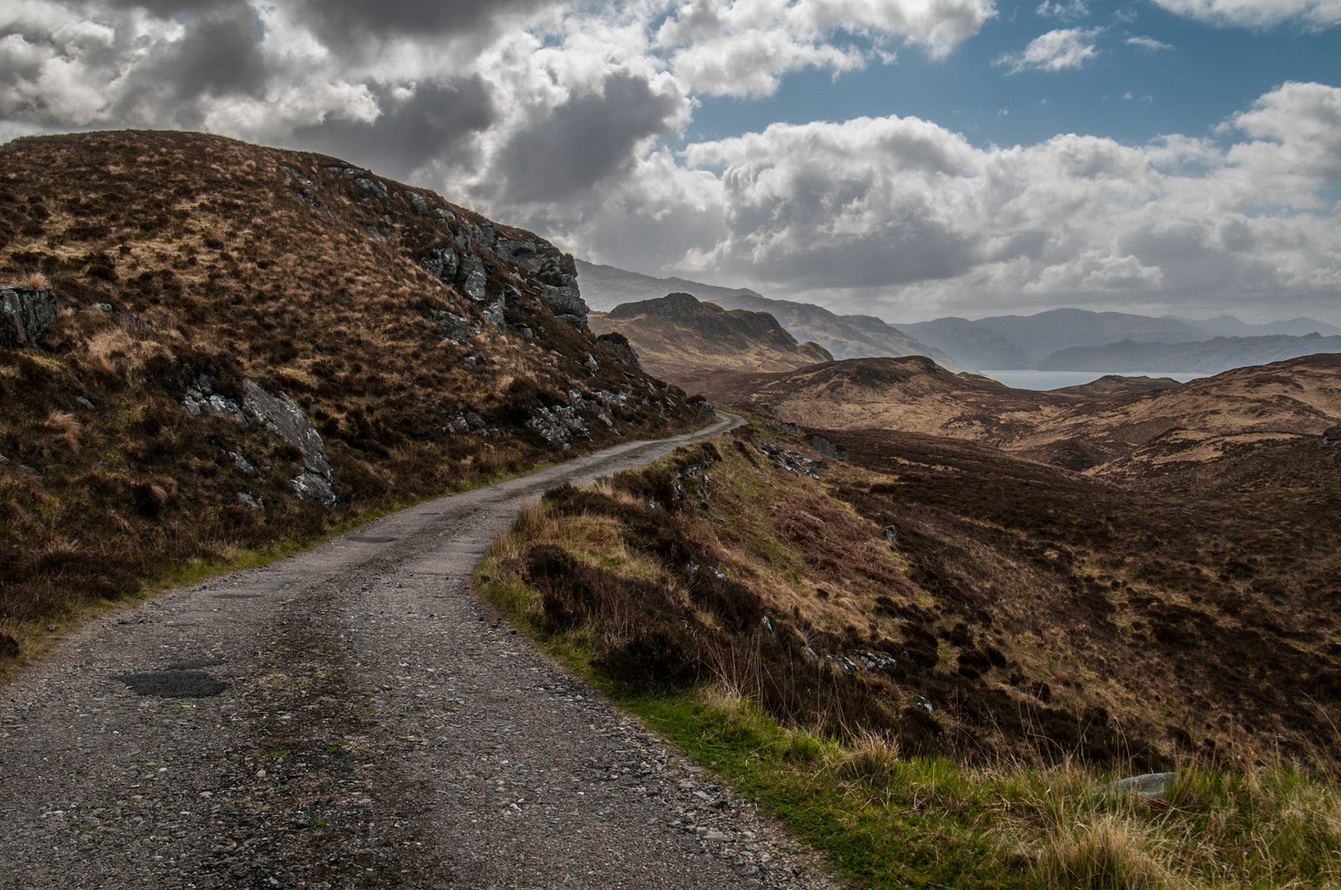 On the road to Inverie