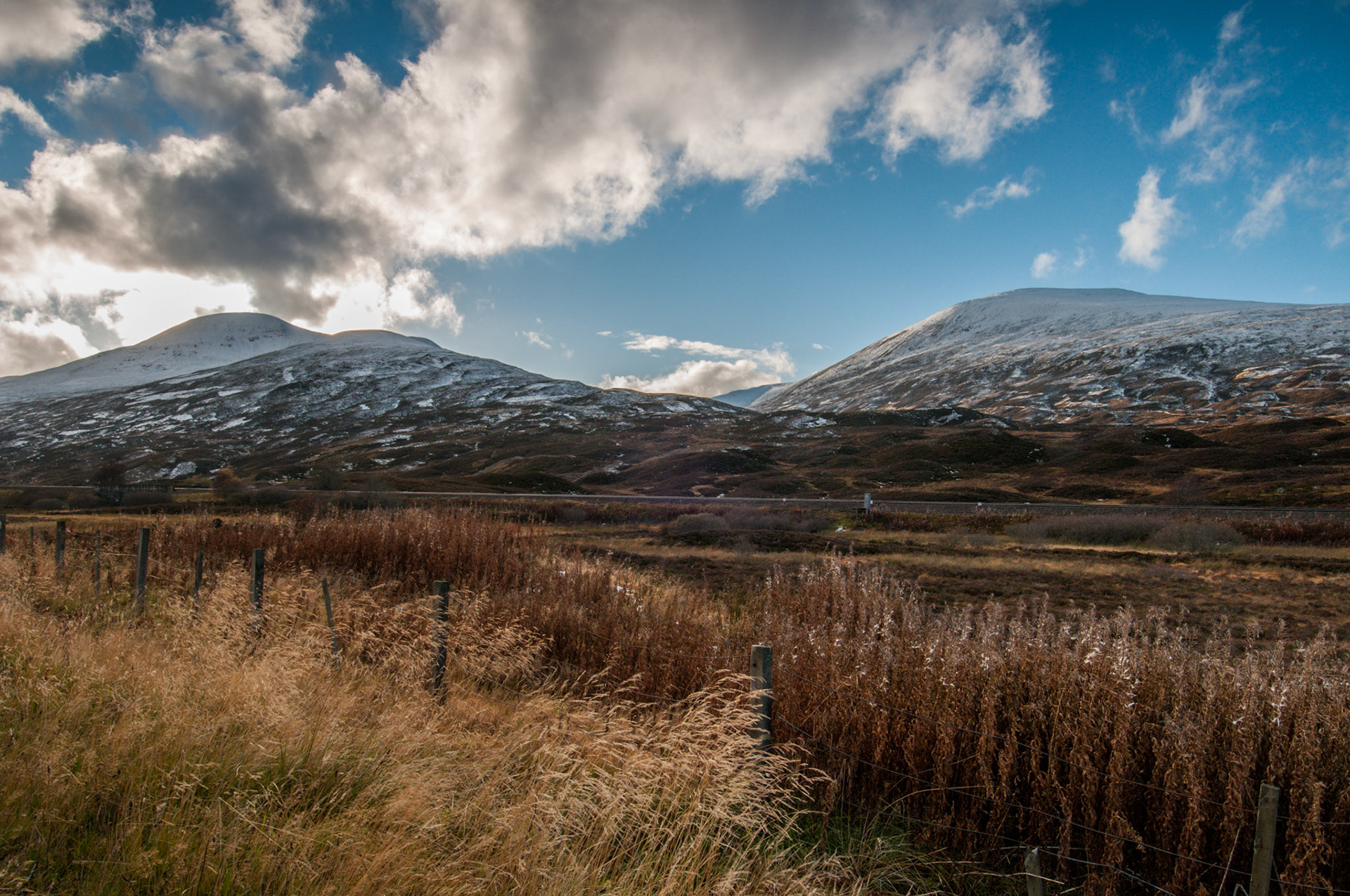 View of the Cairngorms