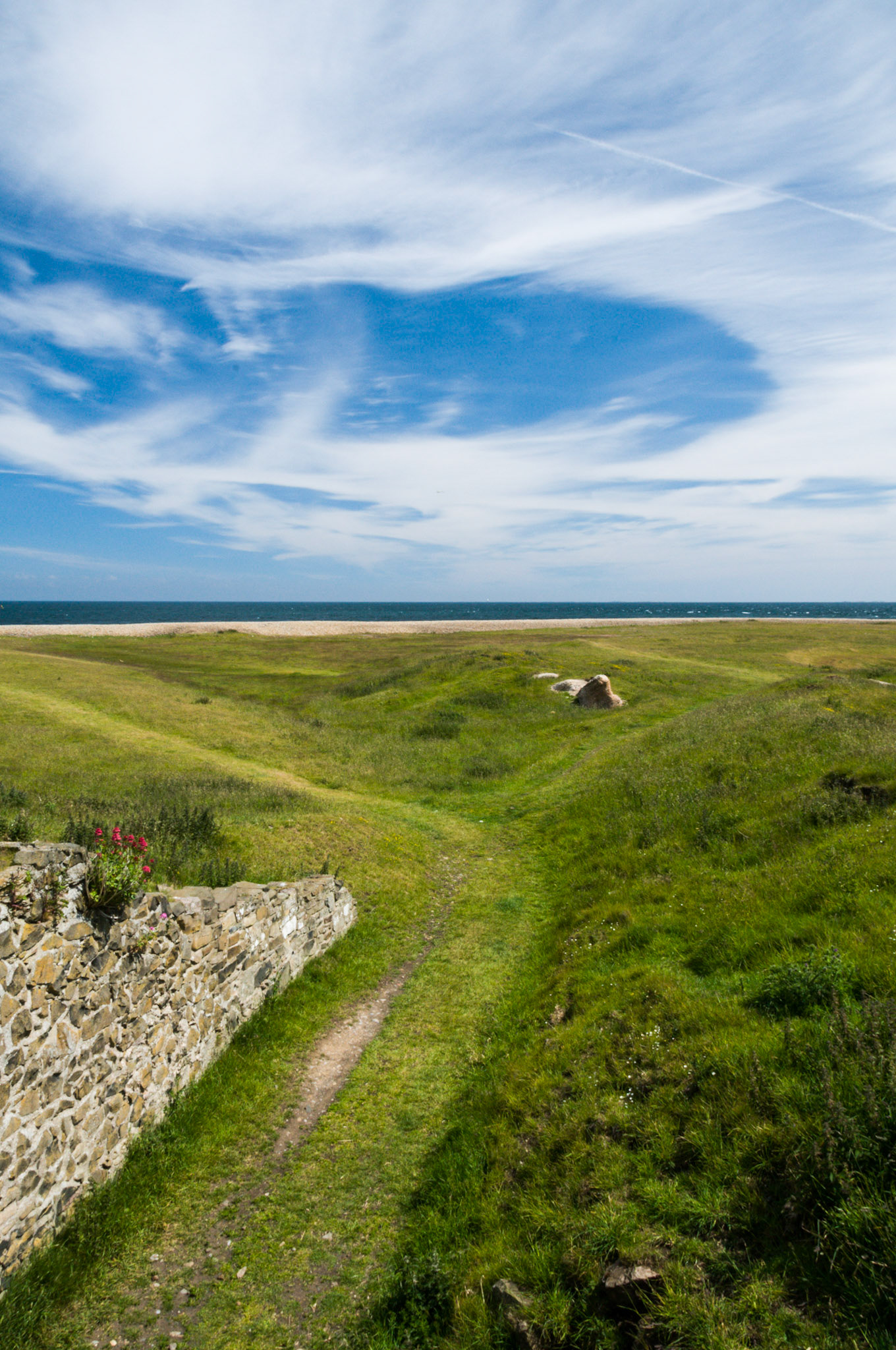 A view of Lindisfarne