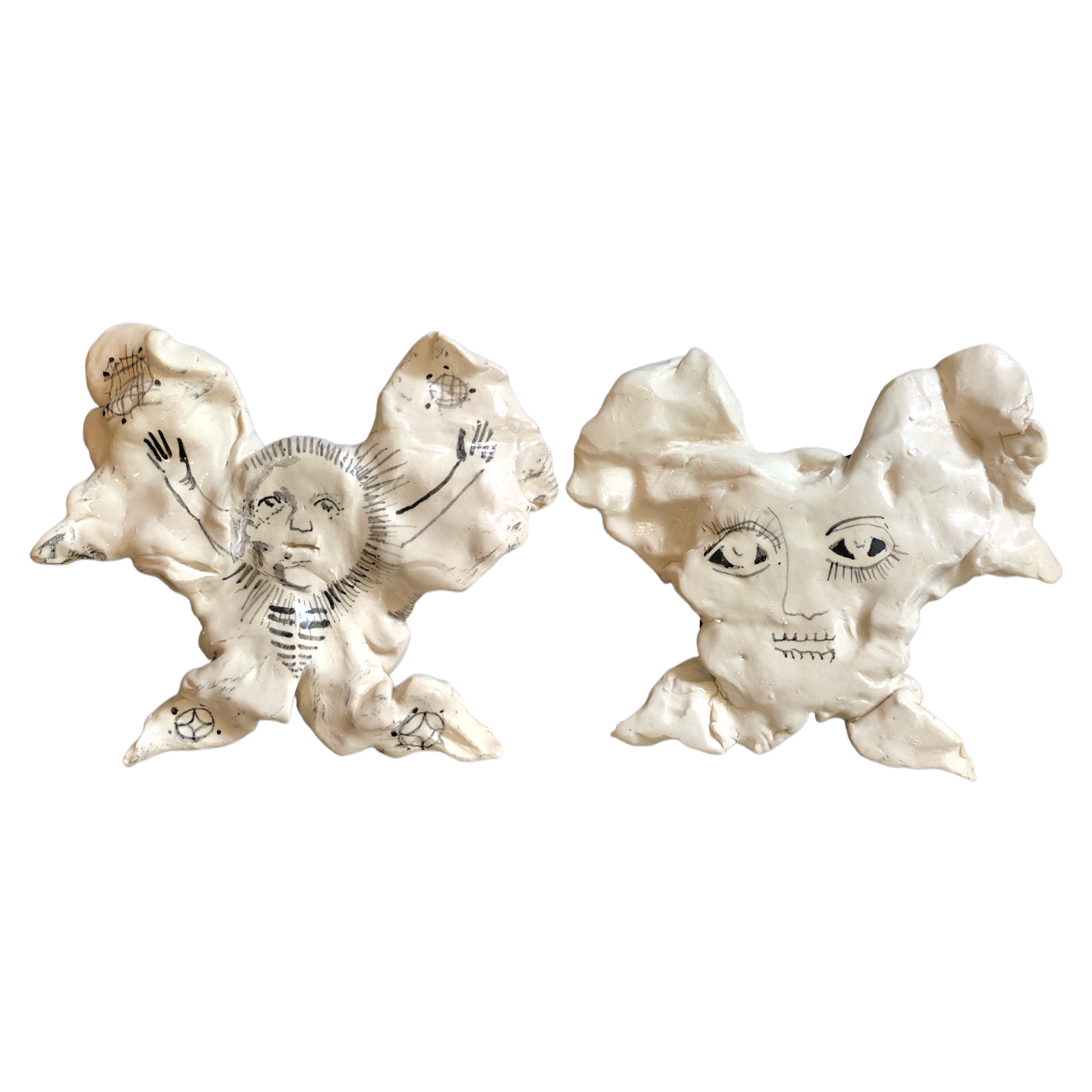 Metamorphosis 3, 2023, glazed ceramics, 28x167x153 mm