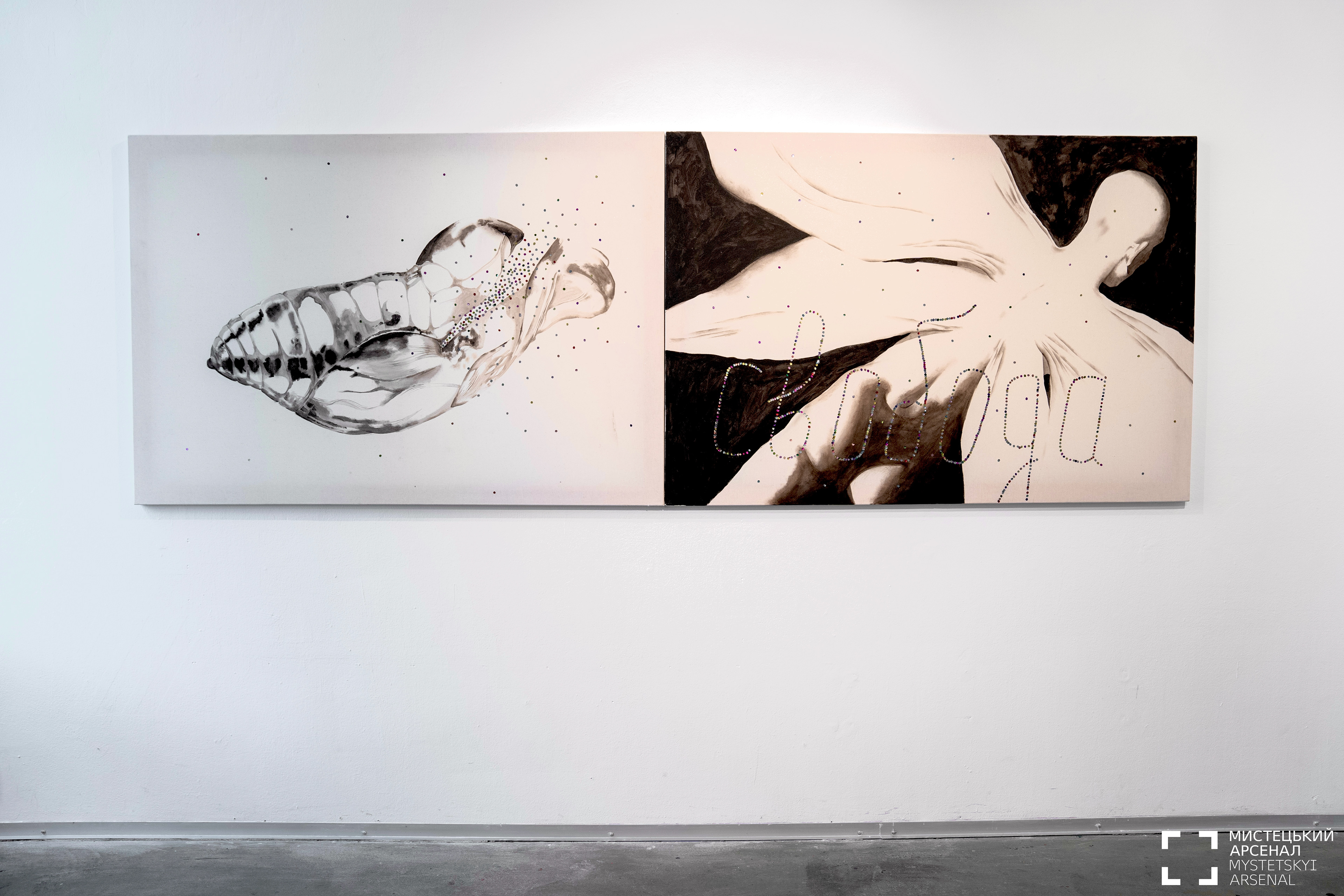 Will and Freedom on "Practices of Recognition. The 'Defloration' Exhibition", Mala Gallery of the Mystetskyi Arsenal, Kyiv, Ukraine. Photo: Oleksandr Popenko