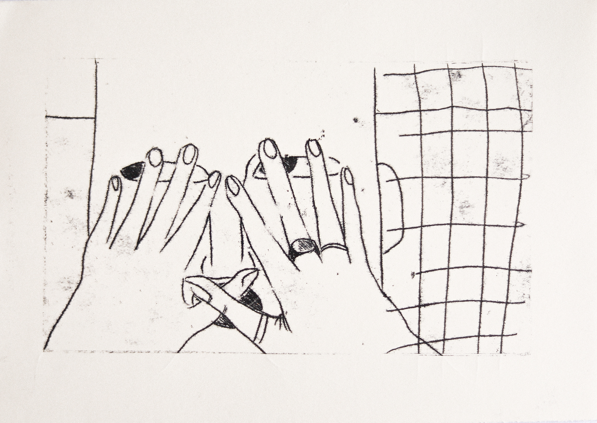 Grain 6 2023, diatype print on palatina paper, 175x254 mm