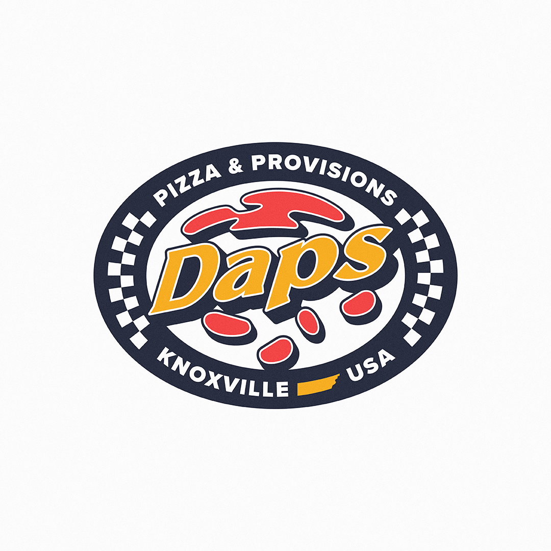 Daps Pizza & Provisions // Logo Concept