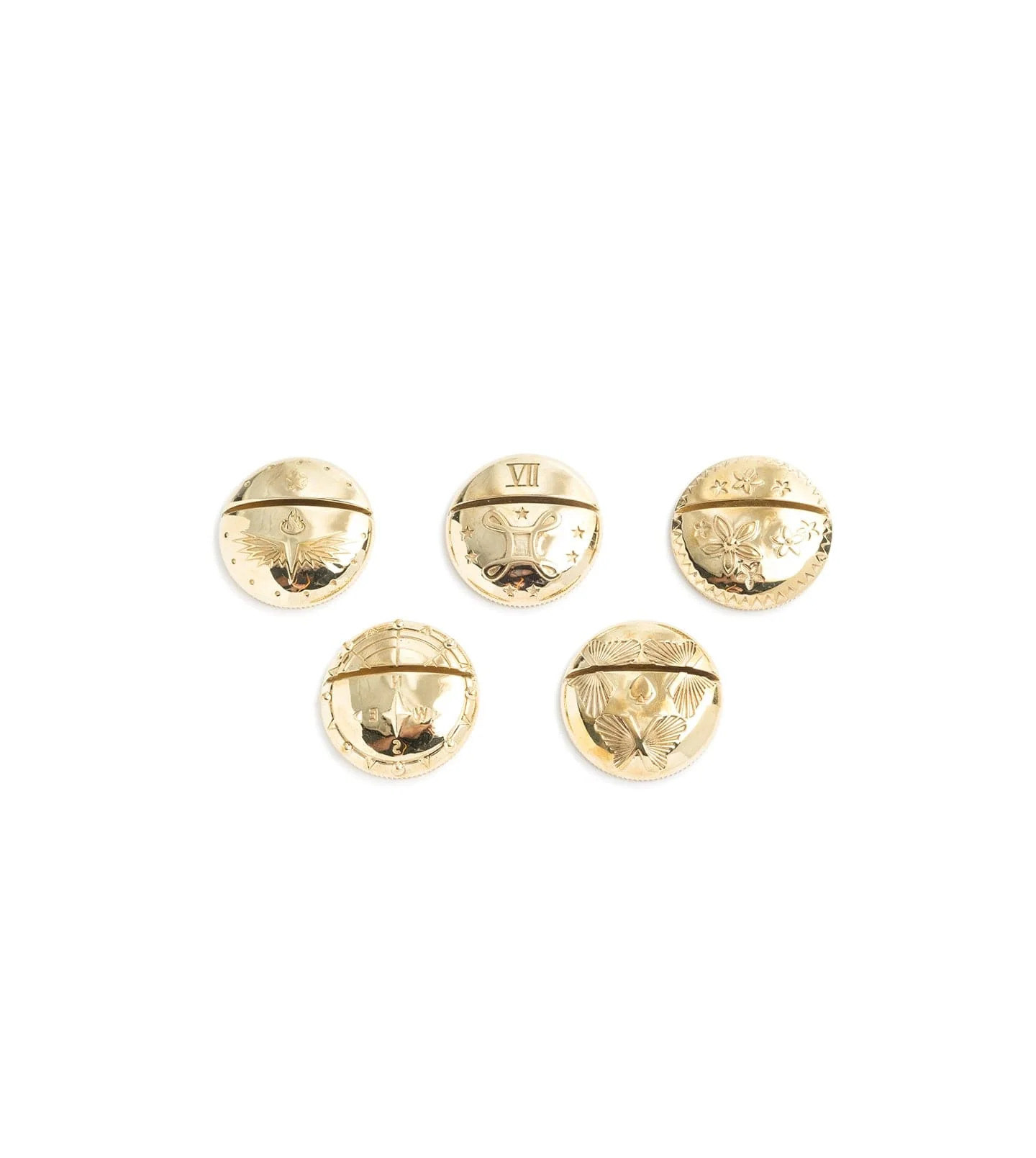 Brass Place Card Holders