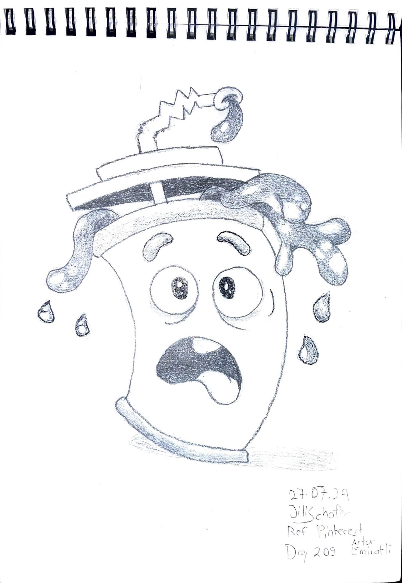 365 Zeichnungen - Drawing every day no matter what