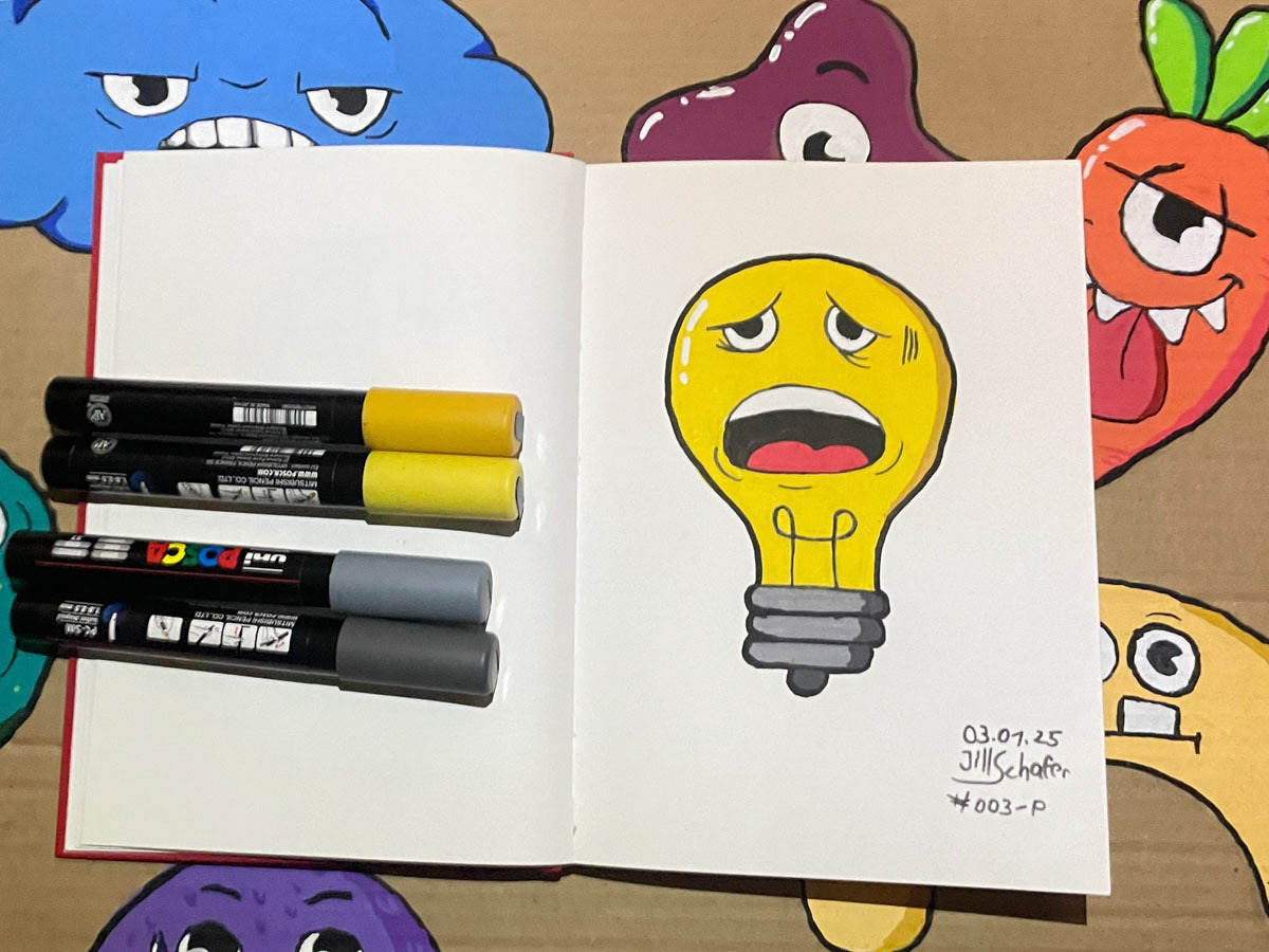 ####----Die Challenge "Drawing every Day" geht weiter - als Zusatz habe ich mir das Ziel gesetzt, daraus auch eine Posca Version zu zeichnen, falls noch Kapazität vorhanden ist.Ich bin gespannt, wie ich mich bis Ende des Jahres entwickle! Folge mir auch auf Cara und Deviant Art.