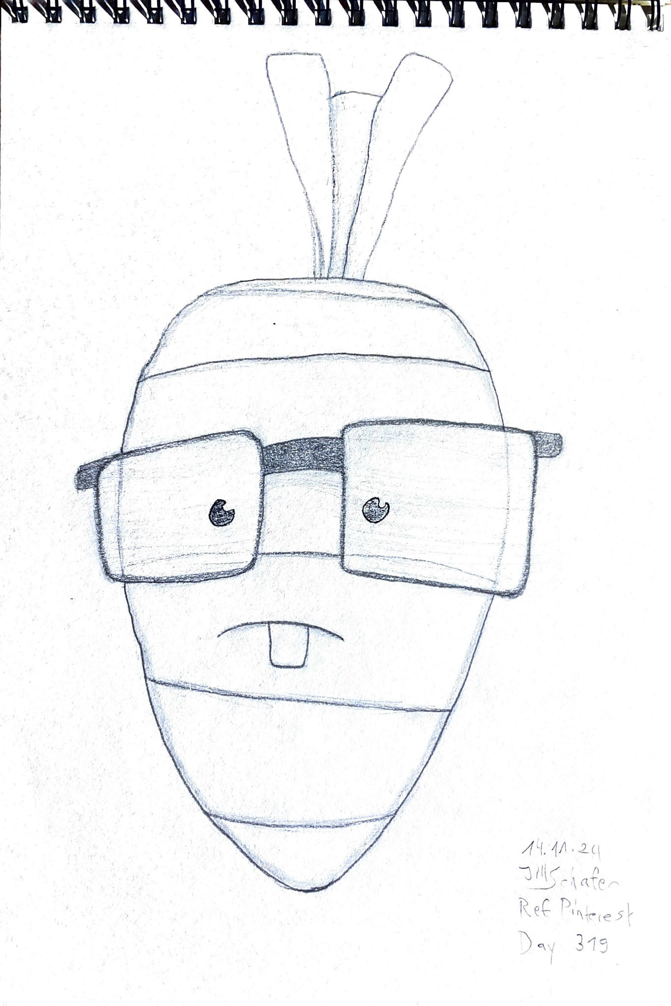 365 Zeichnungen - Drawing every day no matter what