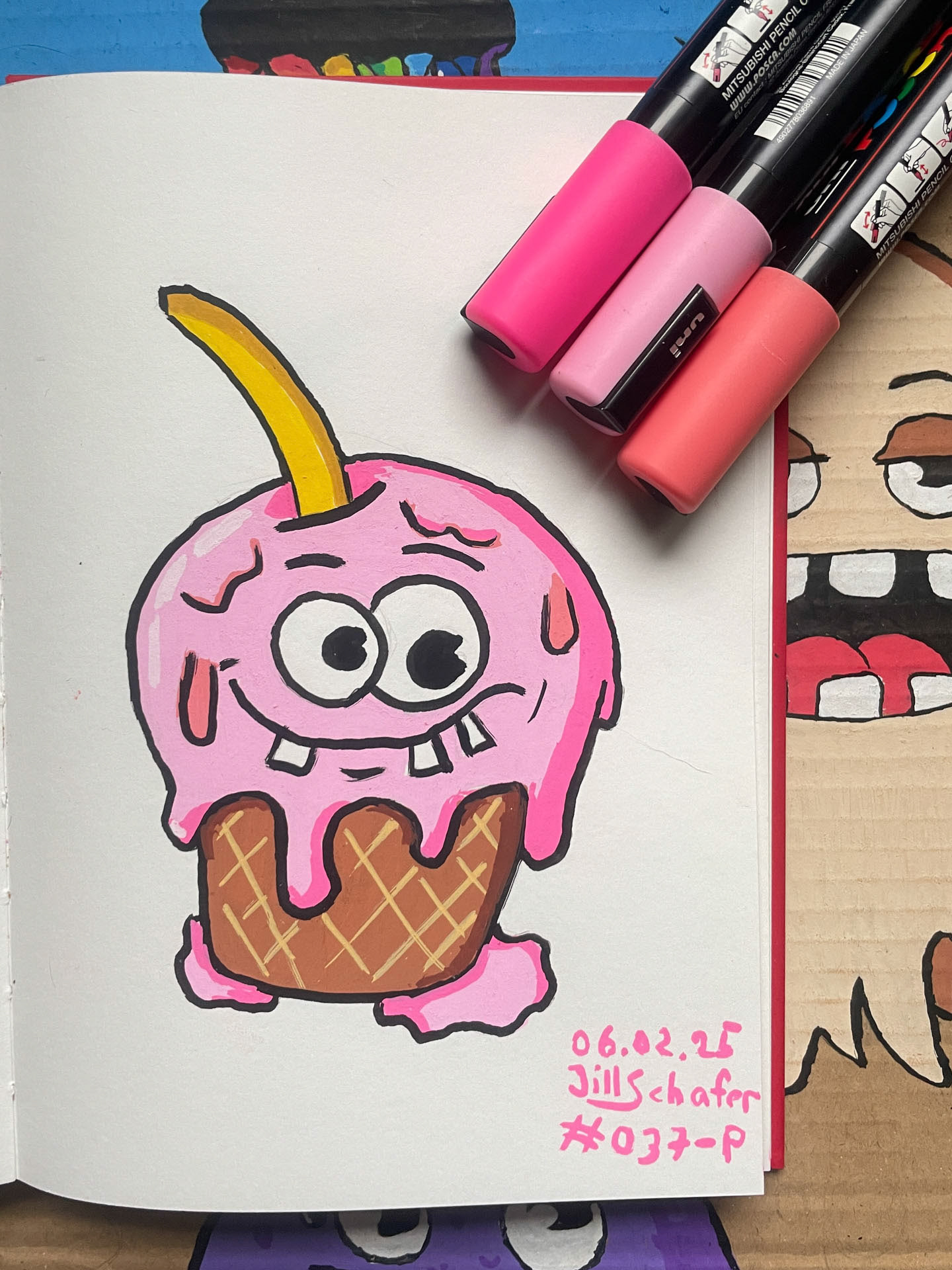 ####----Die Challenge "Drawing every Day" geht weiter - als Zusatz habe ich mir das Ziel gesetzt, daraus auch eine Posca Version zu zeichnen, falls noch Kapazität vorhanden ist.Ich bin gespannt, wie ich mich bis Ende des Jahres entwickle! Folge mir auch auf Cara und Deviant Art.