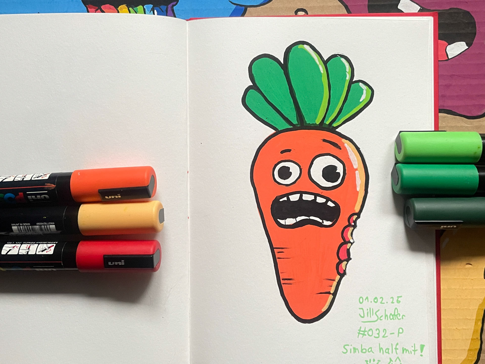 ####----Die Challenge "Drawing every Day" geht weiter - als Zusatz habe ich mir das Ziel gesetzt, daraus auch eine Posca Version zu zeichnen, falls noch Kapazität vorhanden ist.Ich bin gespannt, wie ich mich bis Ende des Jahres entwickle! Folge mir auch auf Cara und Deviant Art.