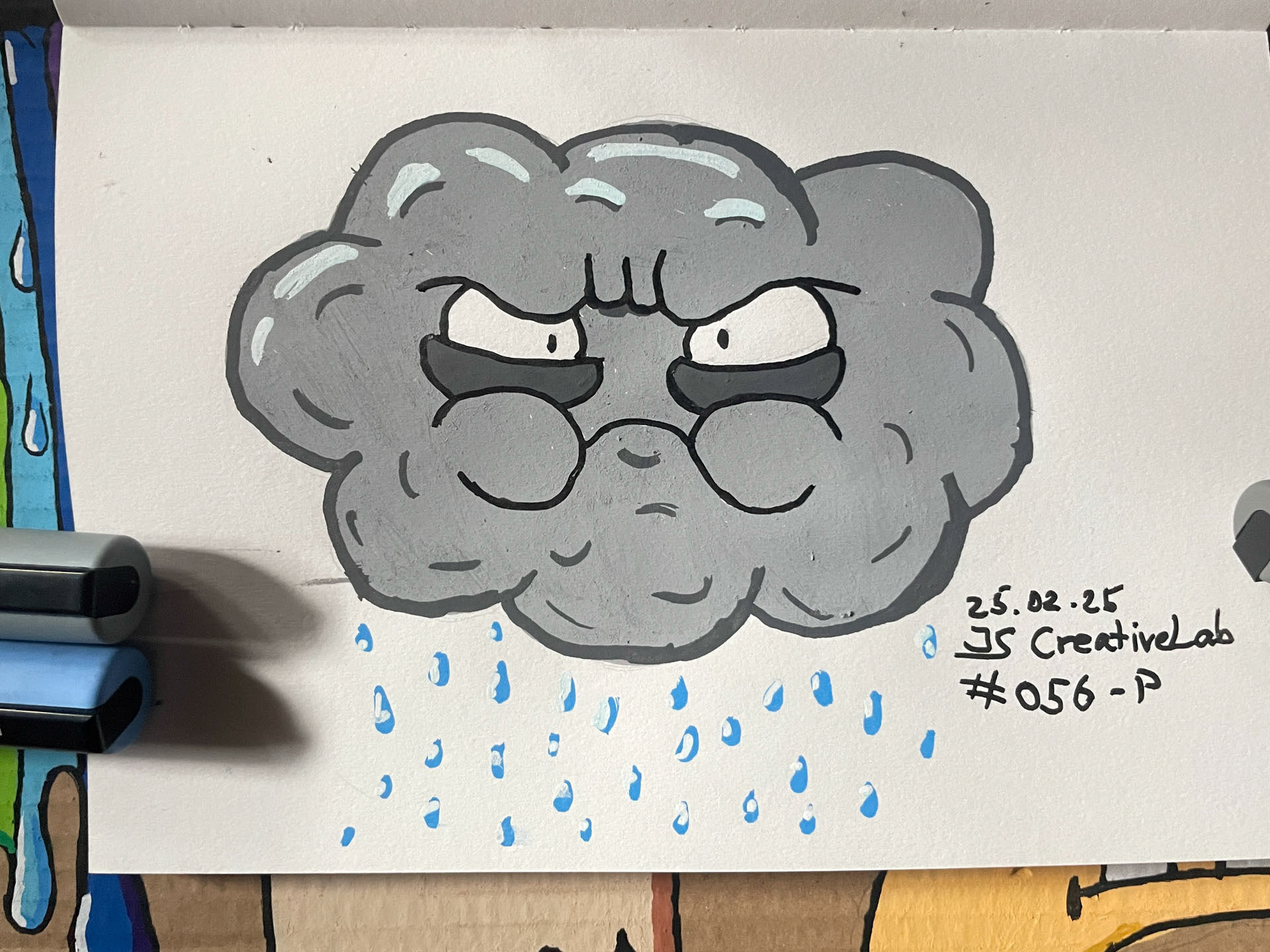 ####----Die Challenge "Drawing every Day" geht weiter - als Zusatz habe ich mir das Ziel gesetzt, daraus auch eine Posca Version zu zeichnen, falls noch Kapazität vorhanden ist.Ich bin gespannt, wie ich mich bis Ende des Jahres entwickle! Folge mir auch auf Cara und Deviant Art.