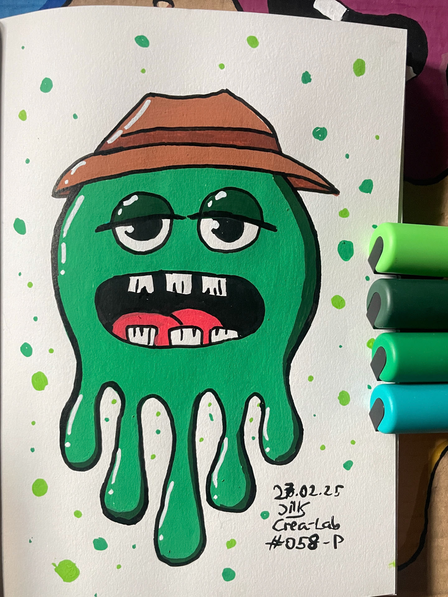 ####----Die Challenge "Drawing every Day" geht weiter - als Zusatz habe ich mir das Ziel gesetzt, daraus auch eine Posca Version zu zeichnen, falls noch Kapazität vorhanden ist.Ich bin gespannt, wie ich mich bis Ende des Jahres entwickle! Folge mir auch auf Cara und Deviant Art.