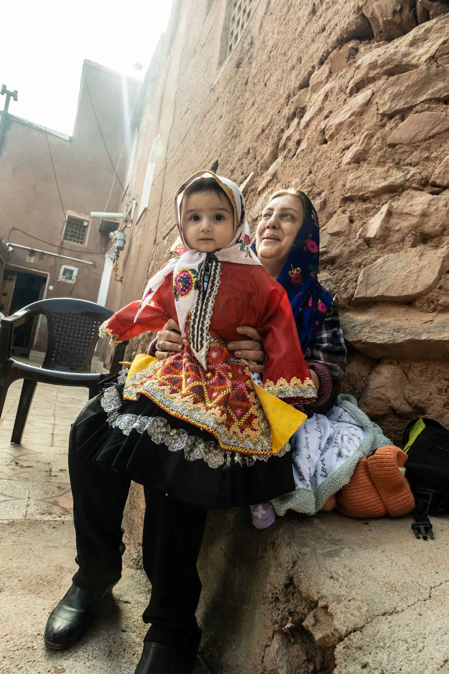Local dress of Abyaneh, Iran
