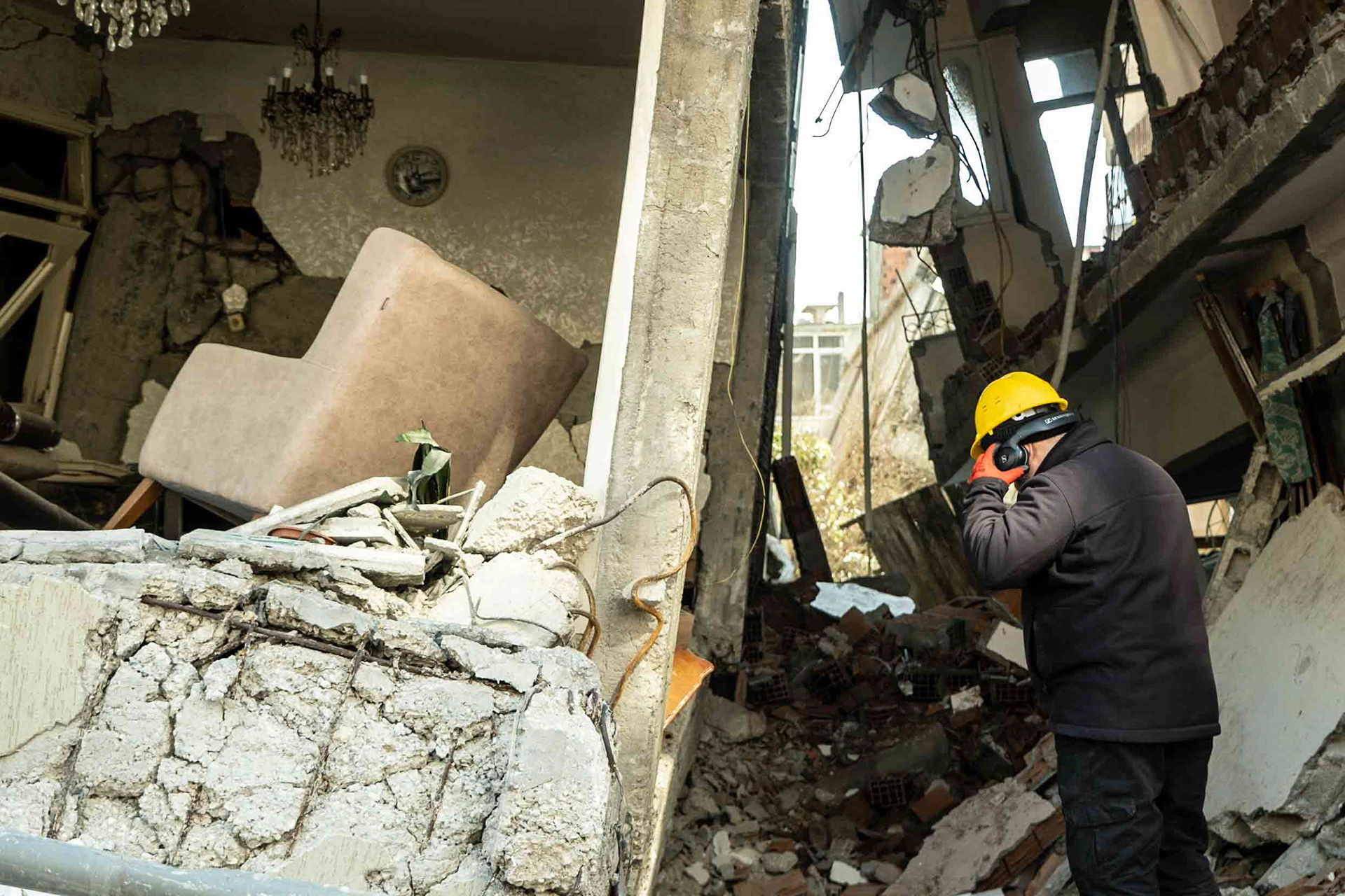 Right after the earthquake in Antakya, Turkey 2022