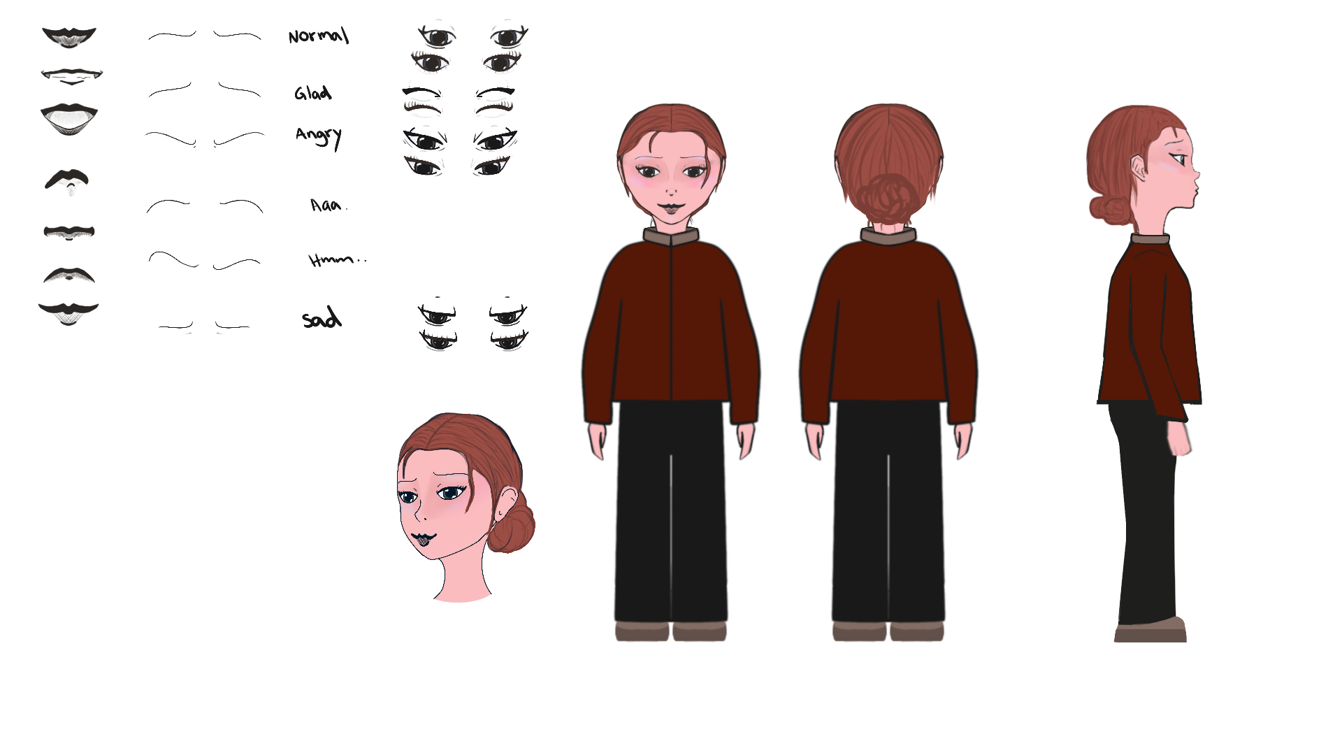 Second character design sketch