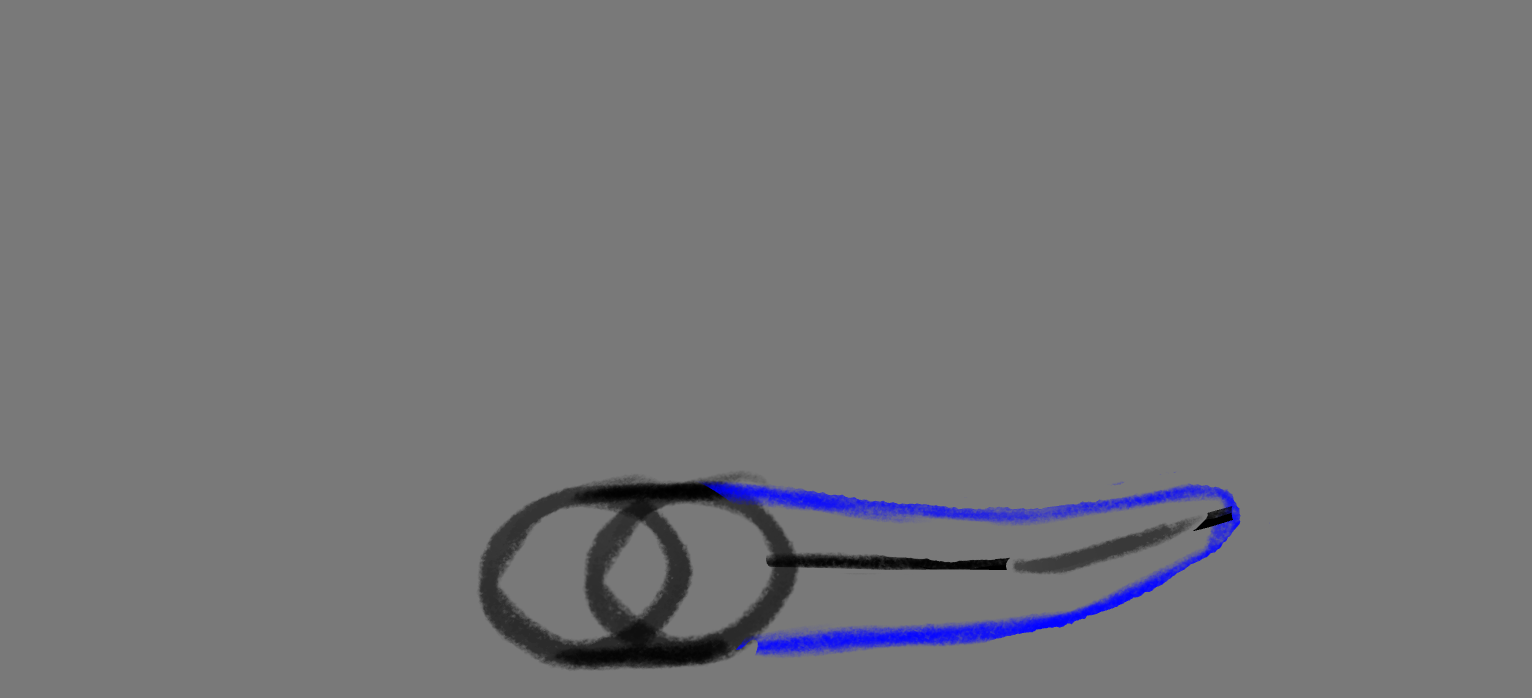 Fish skeleton