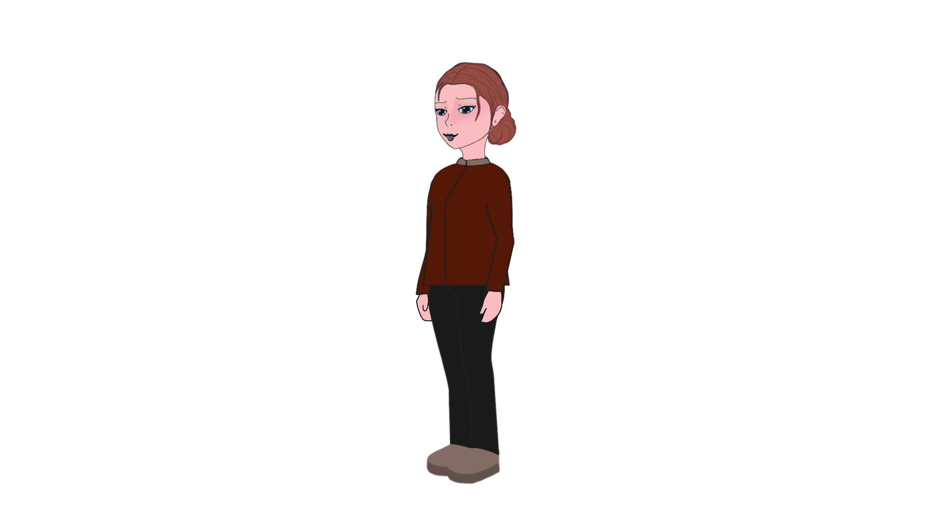 Second character design sketch
