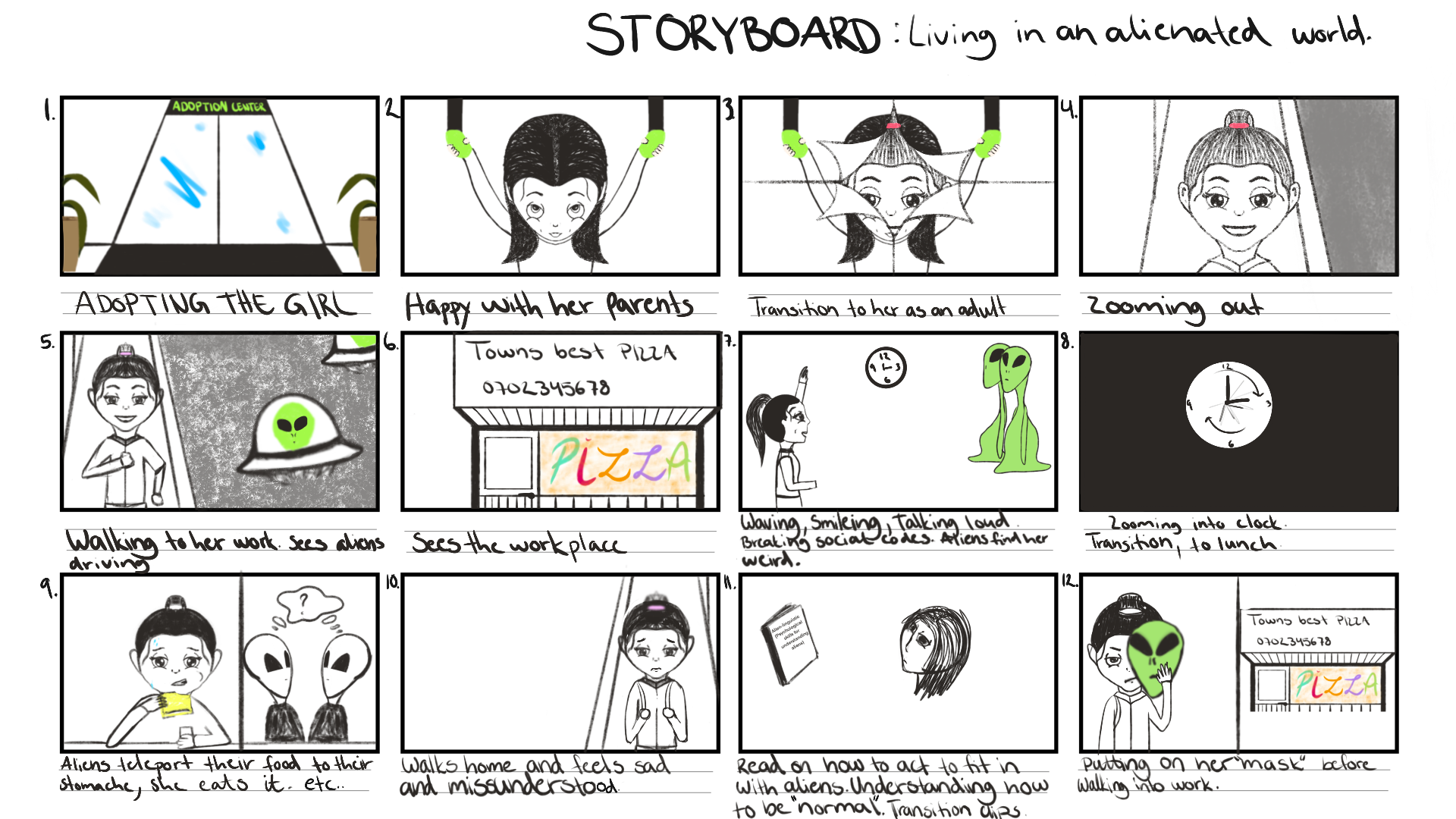 First storyboard