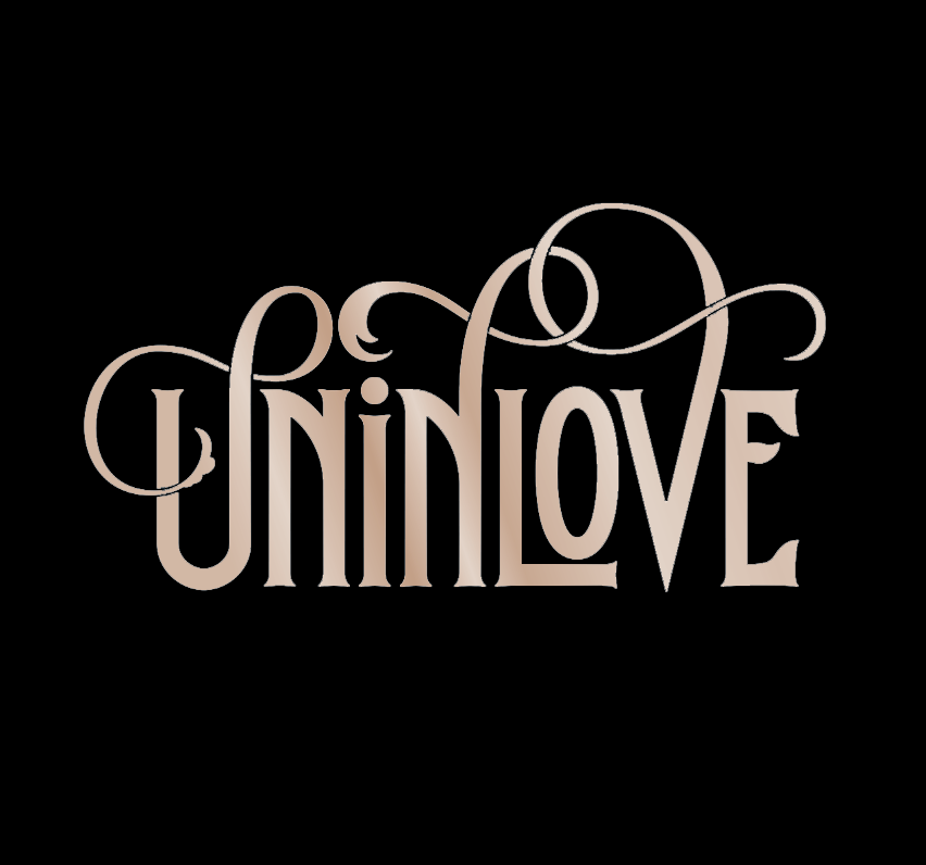 vector lettering album name un inlove alexander graham