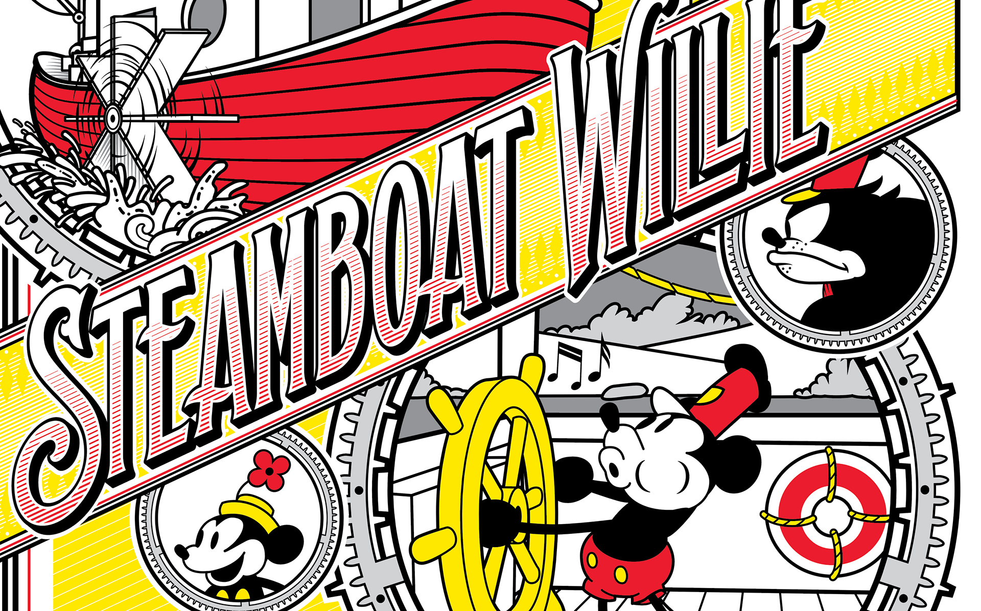 steamboat willie poster