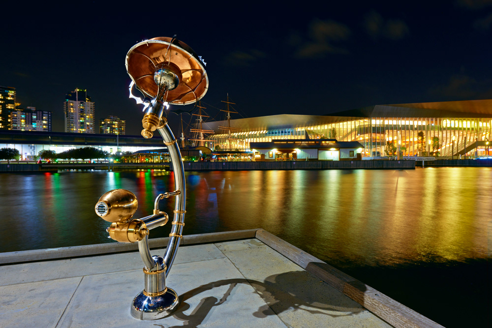 Apparatus for Transtemporal Occurrence of Impending Space - photo by Matthew Stanton