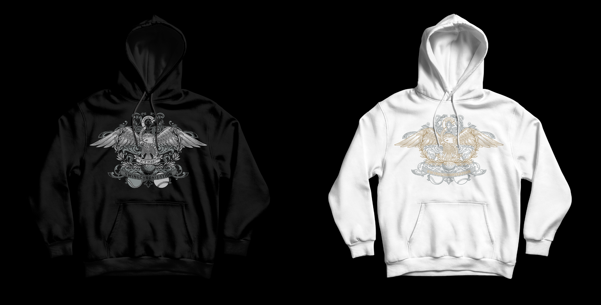 Hoodie graphic performance sports wear apparel art