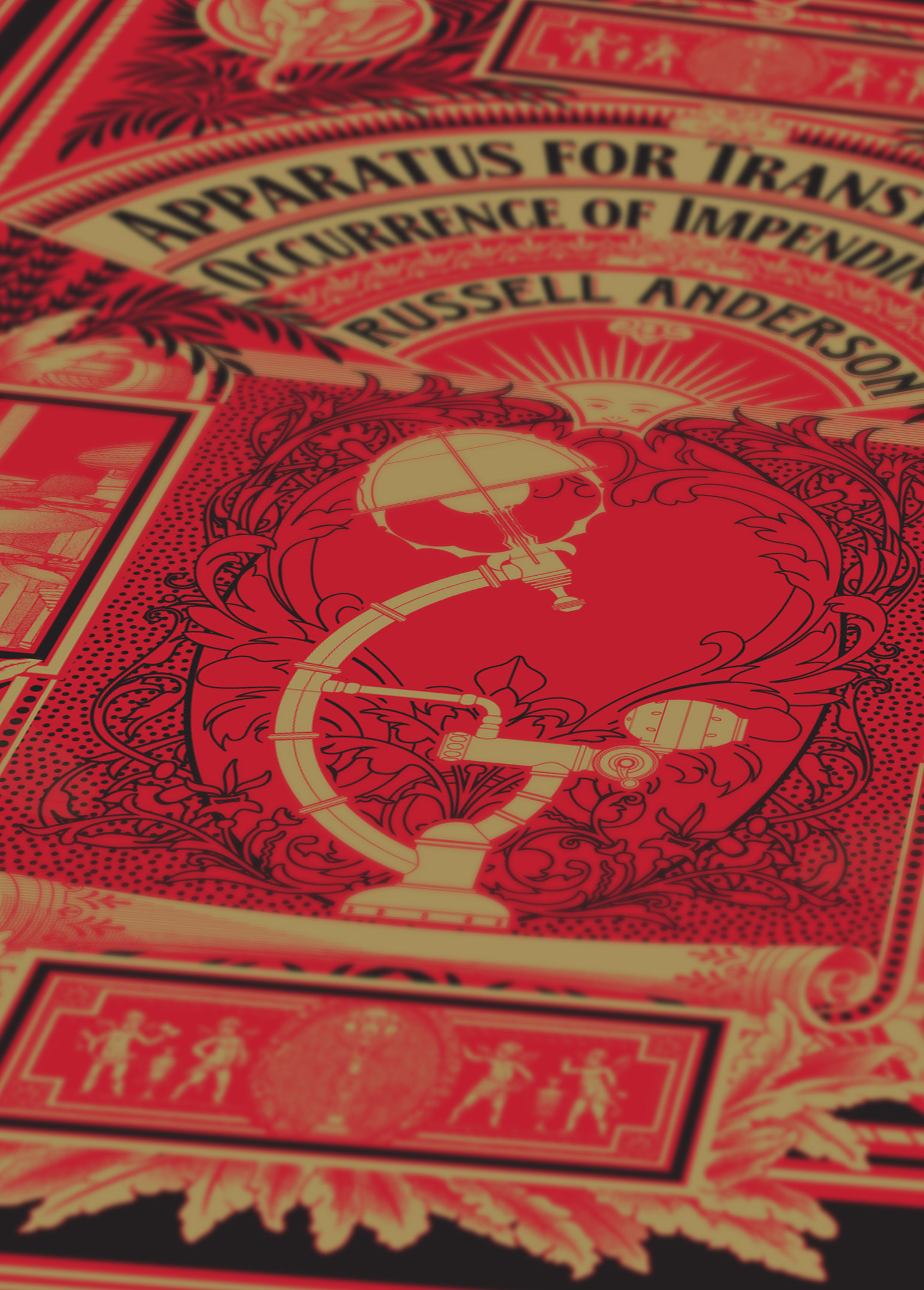 close up poster jules verne vintage style