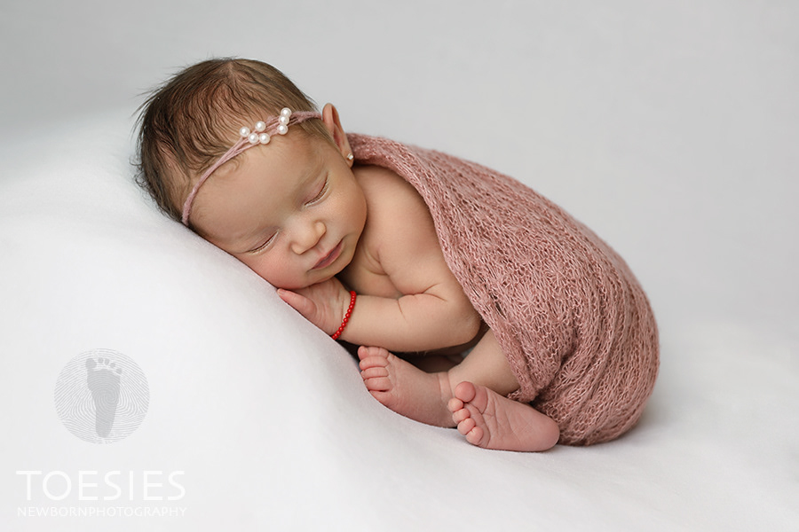 White with a pop of color