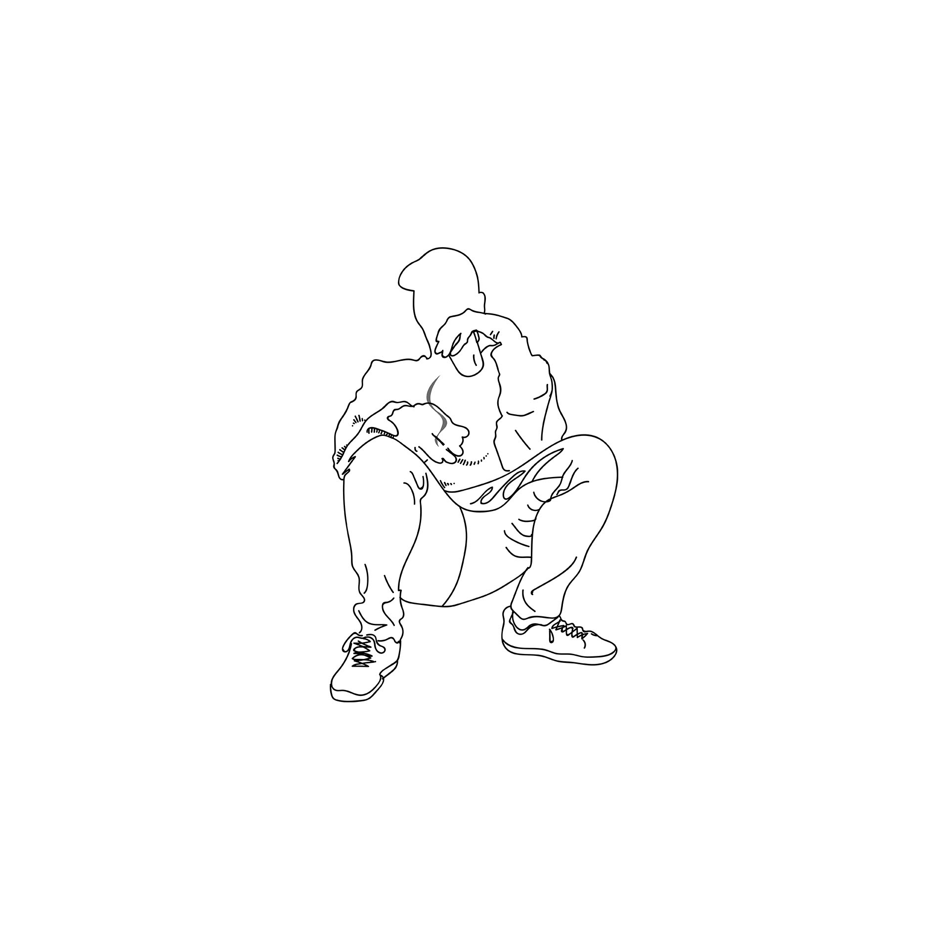 Lines Only No Facial Features